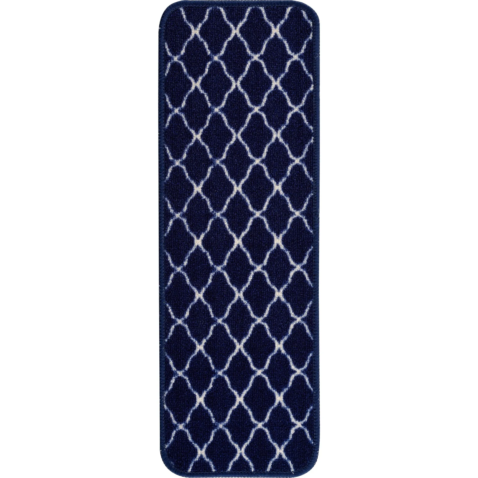 Beverly Rug Non Slip Carpet Stair Treads 8.5x26 Trellis Pattern