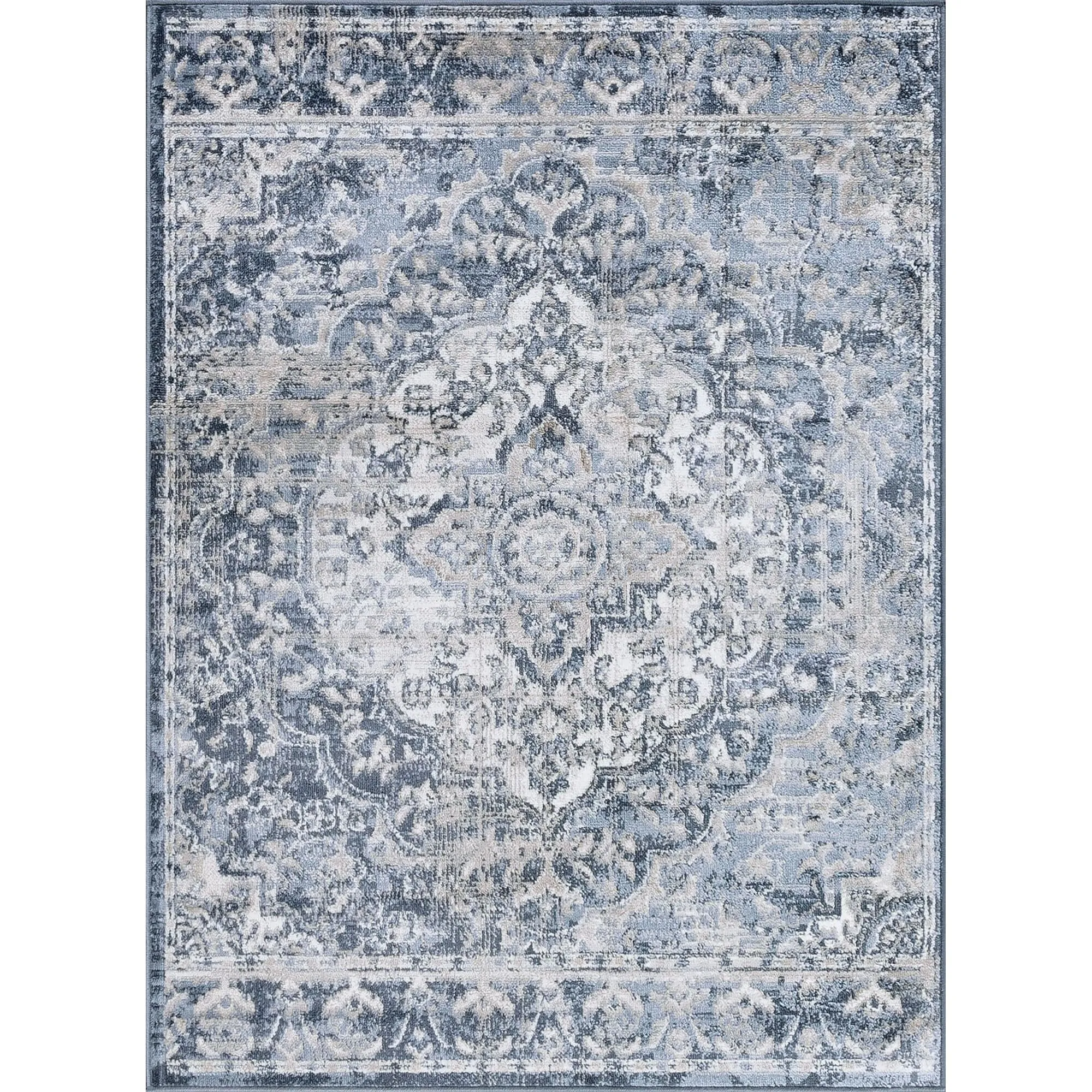 Bohemian Medallion Area Rug or Runner - Rugs for Living Room Bedroom Dining Room Kitchen 2x3 / 2x8 / 4x6 / 5x7 / 8x10 / 9x12