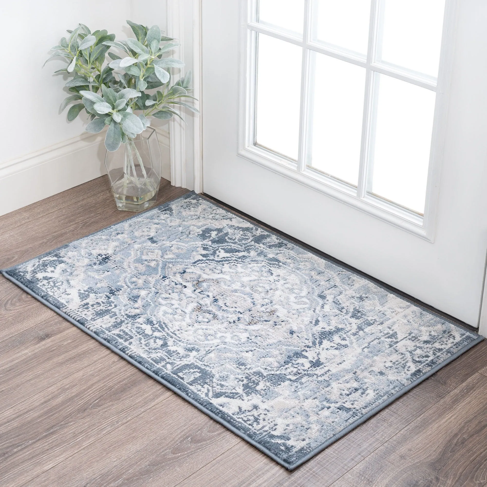 Bohemian Medallion Area Rug or Runner - Rugs for Living Room Bedroom Dining Room Kitchen 2x3 / 2x8 / 4x6 / 5x7 / 8x10 / 9x12
