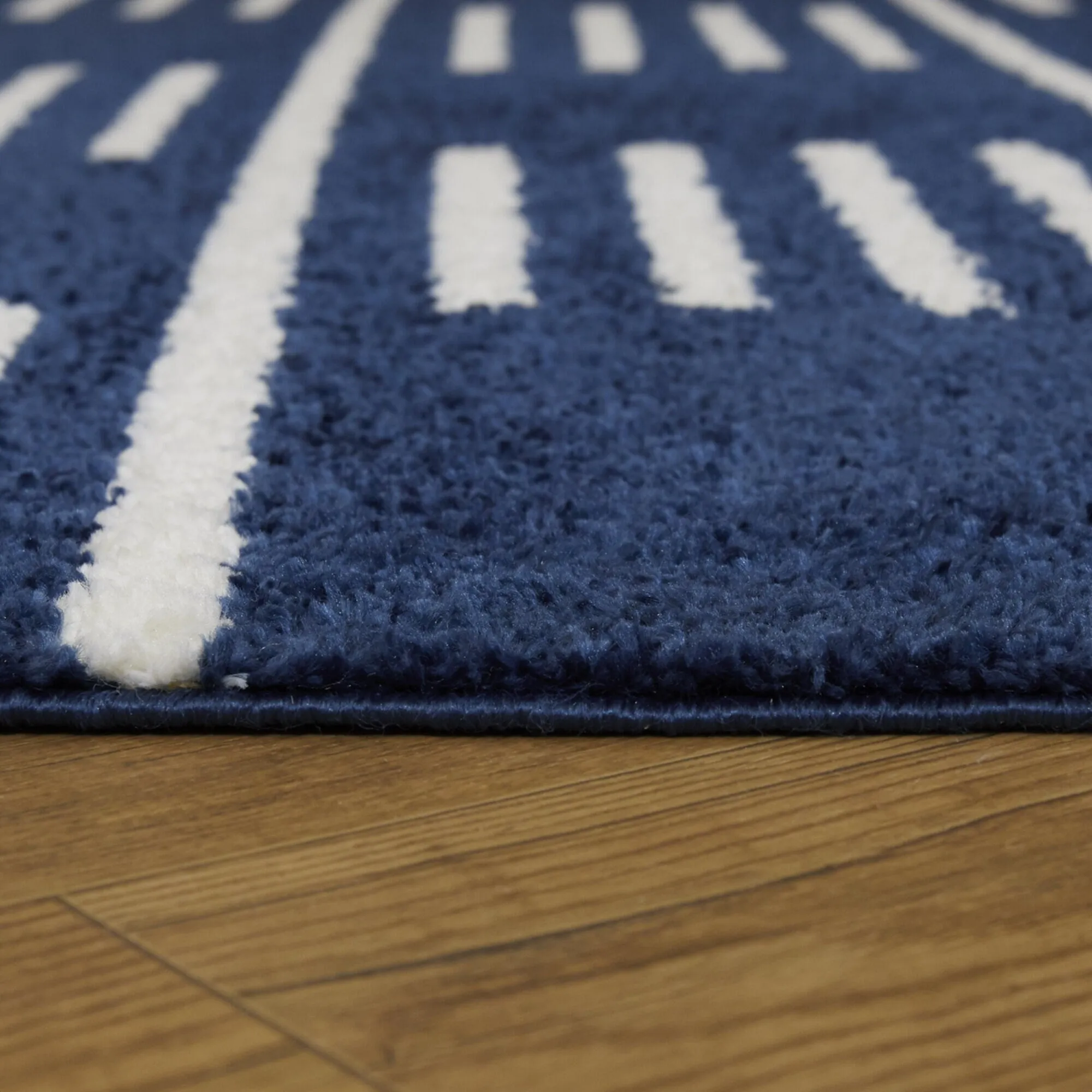 Booth Modern Striped Area Rug