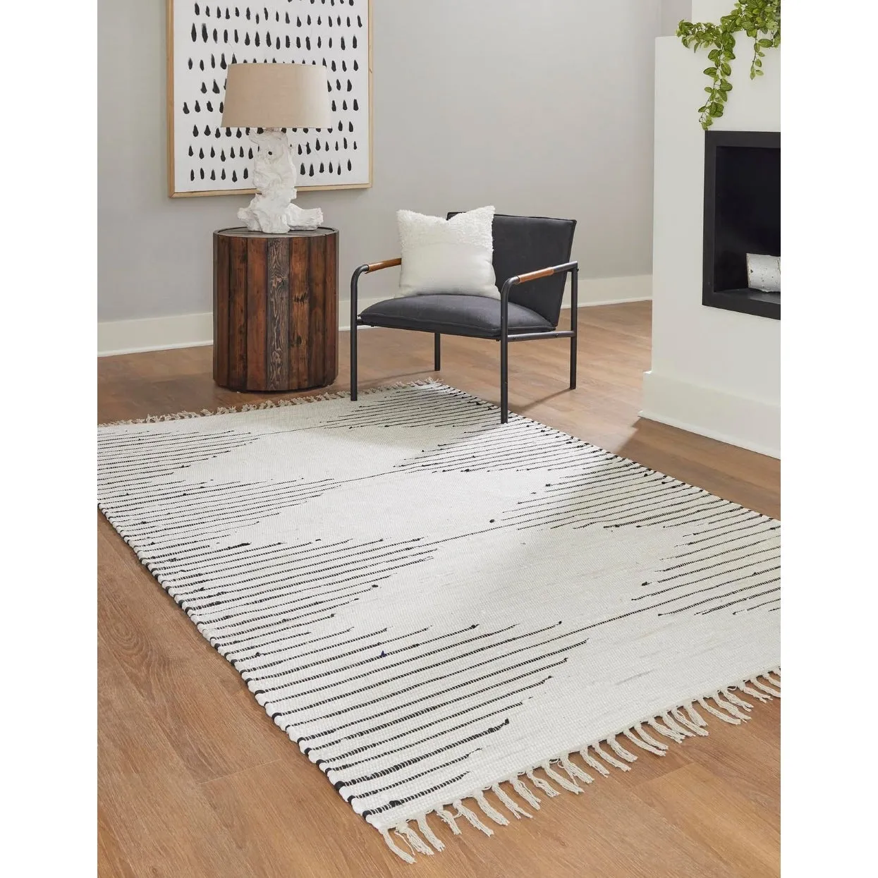 Braided Dario Collection Area Rug
