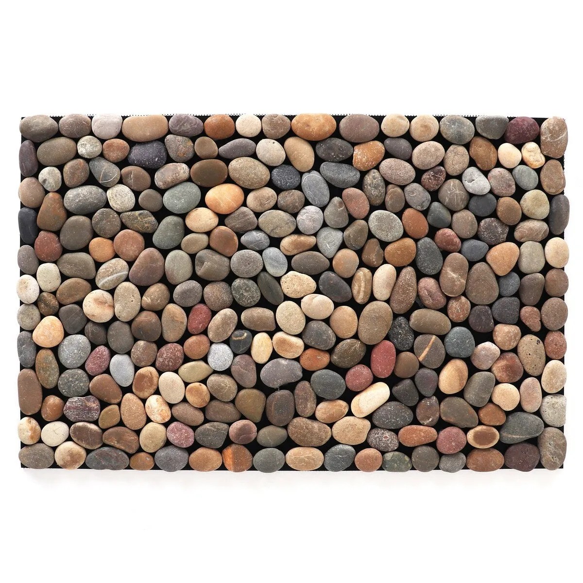 Brook Branch Real Stone Pebble Mat - 19 x 29