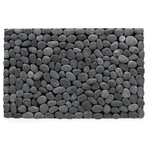 Brook Branch Real Stone Pebble Mat - 19 x 29