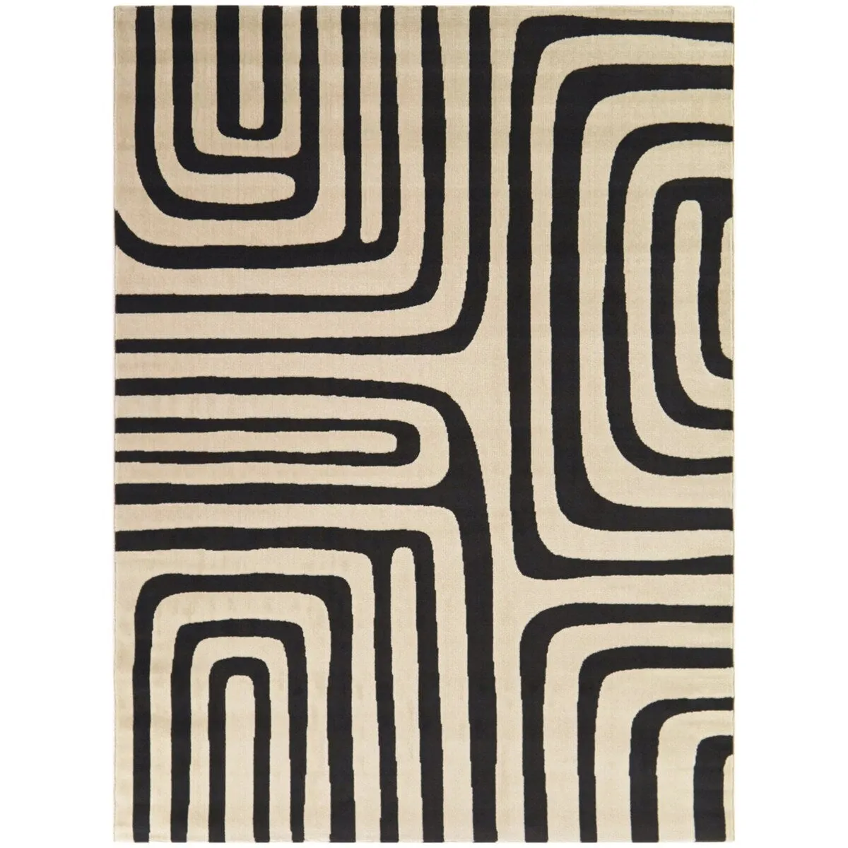 Calzoum Abstract Modern Area Rug