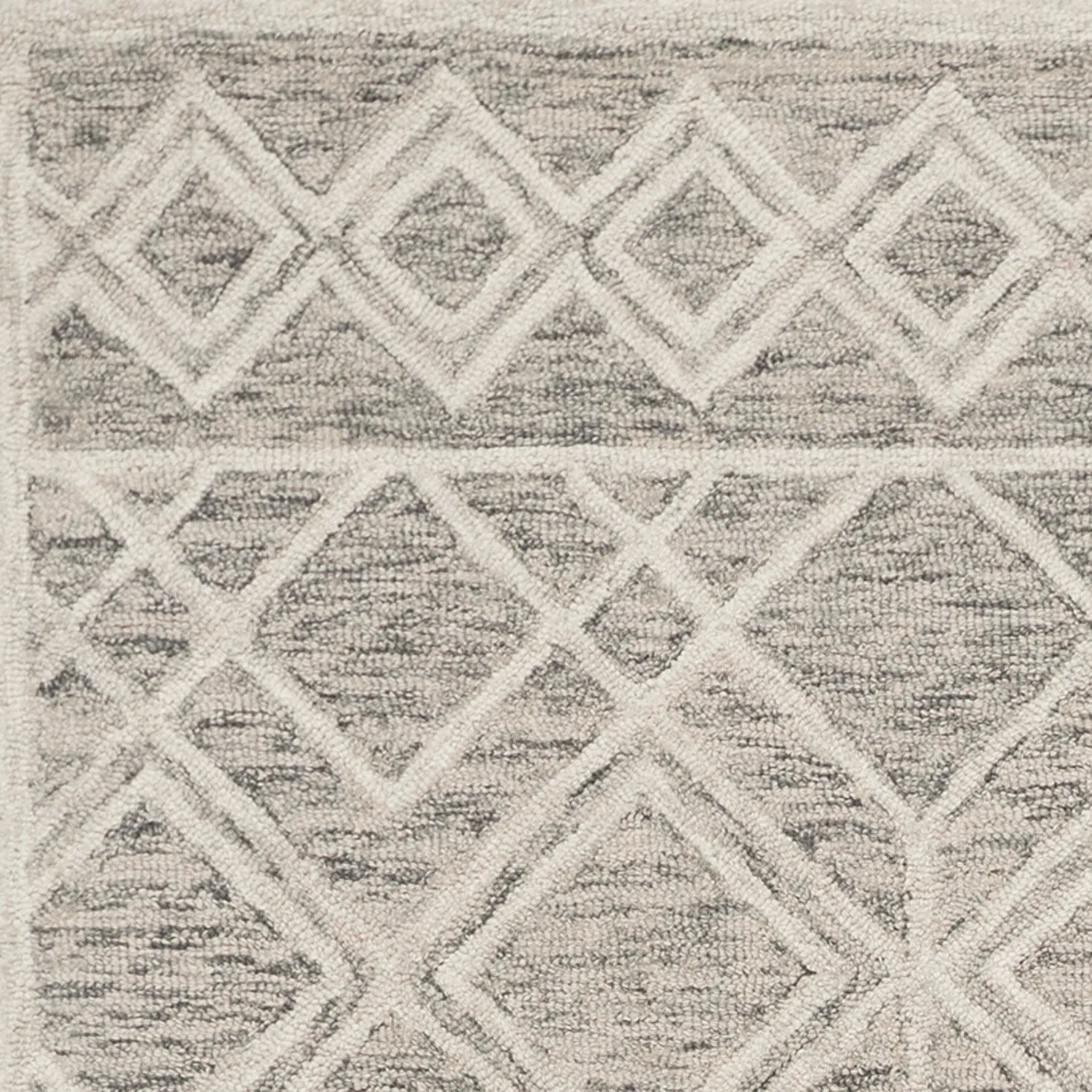 Carson Carrington Kullstra Scandinavian Grey Hand-tufted Wool Rug