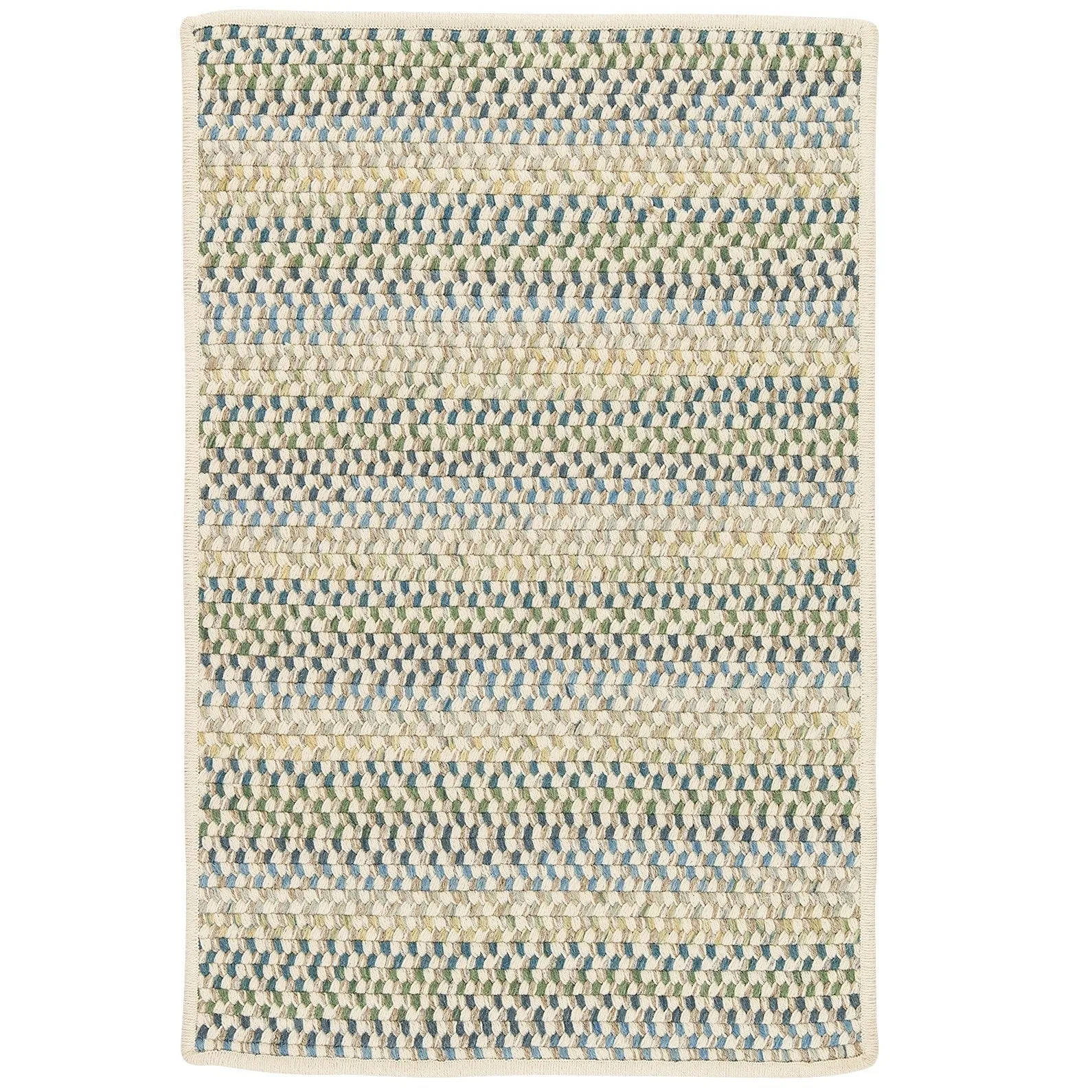 Chapman 100% Wool Multi-Colored Braided Area Rug