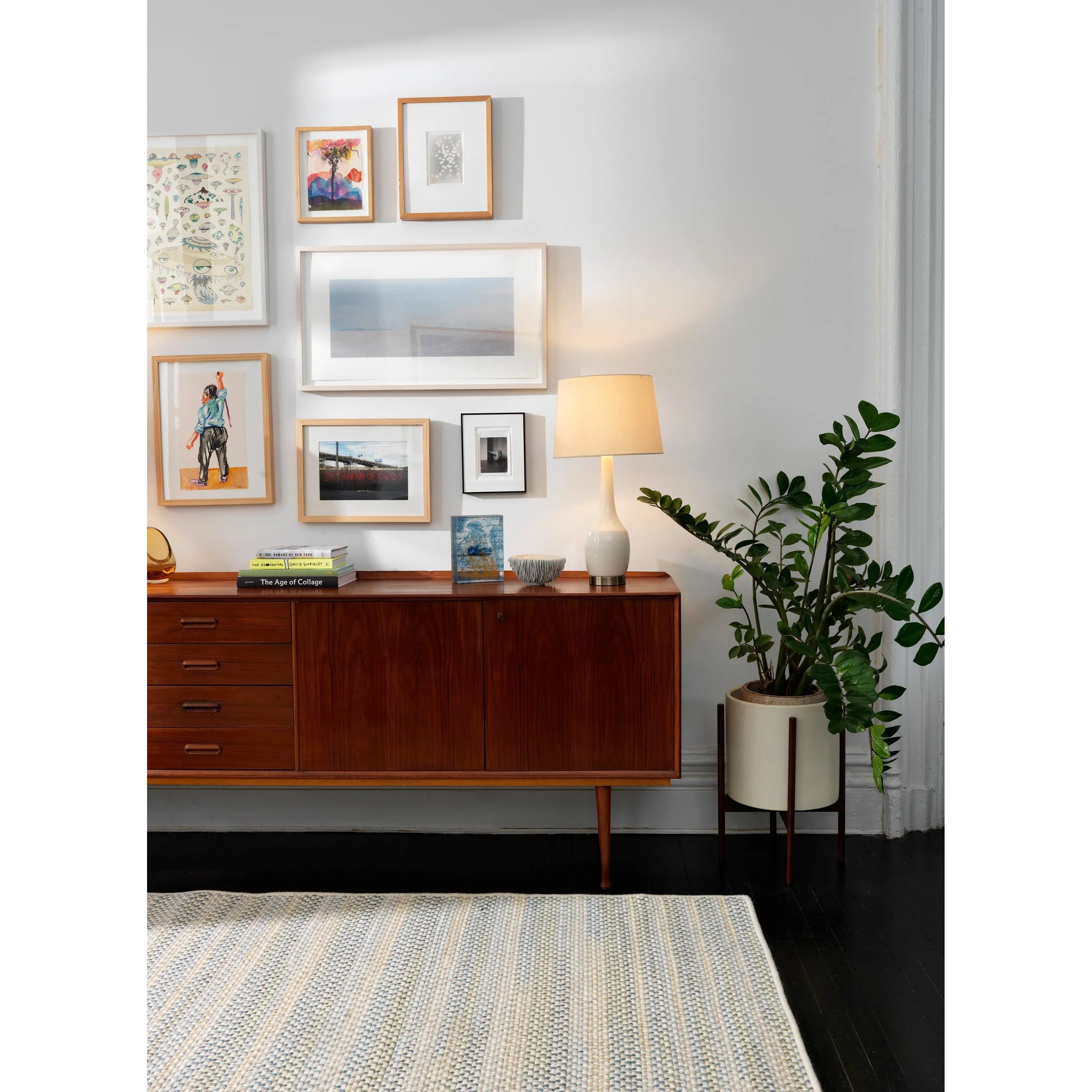 Chapman 100% Wool Multi-Colored Braided Area Rug