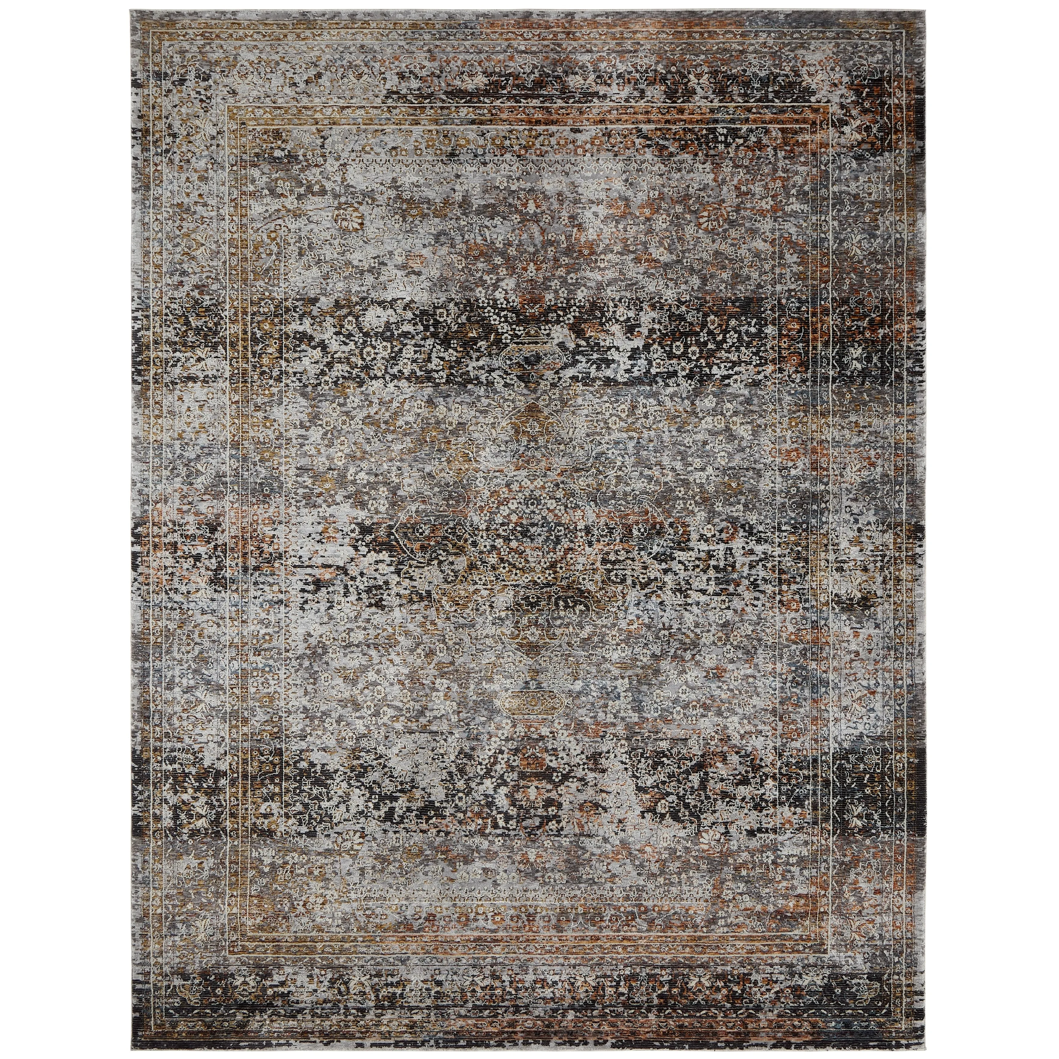 Charcoal / Earth Area Rug