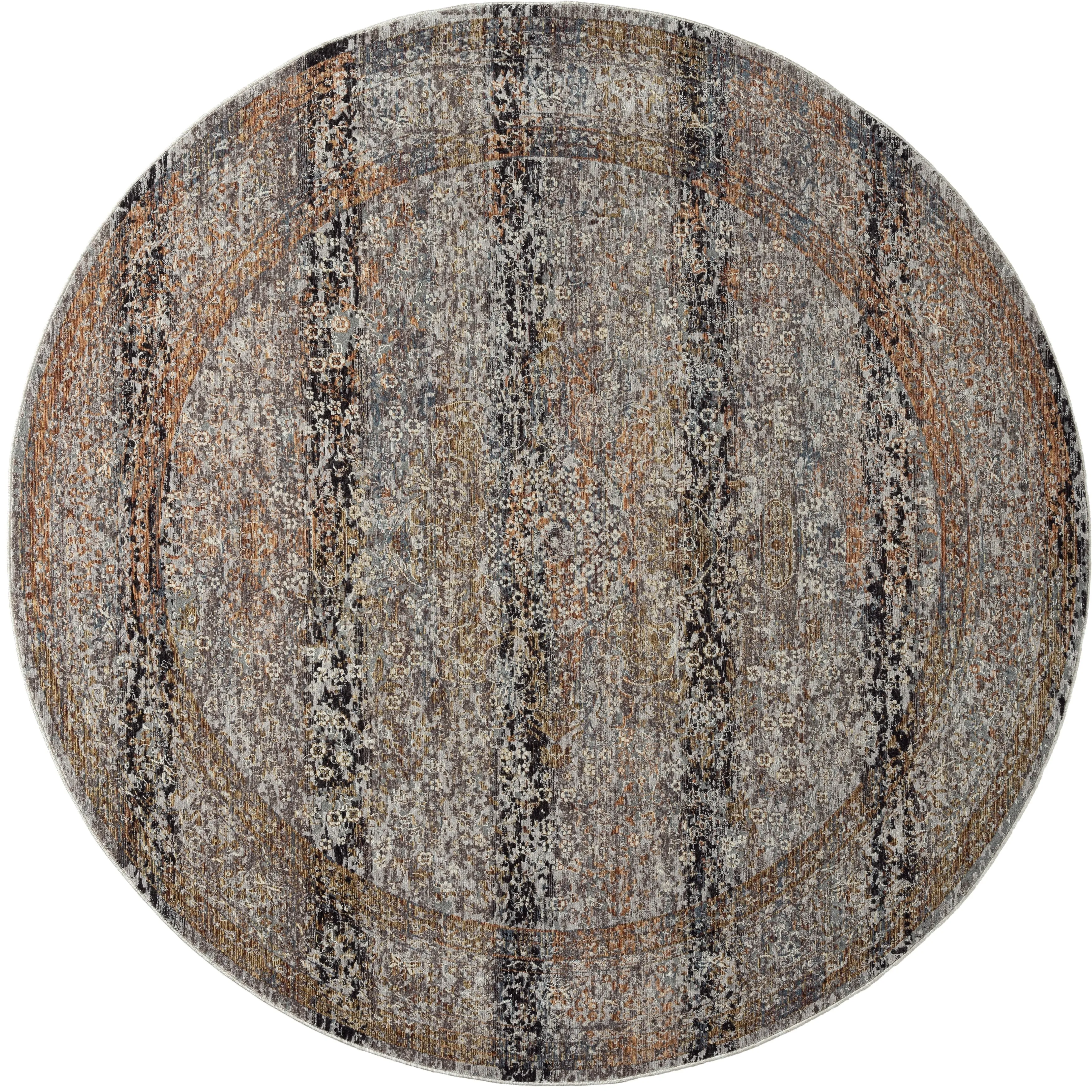 Charcoal / Earth Area Rug
