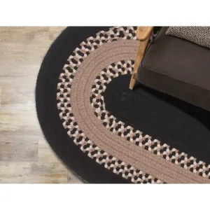 Colonial Mills Corsair Banded Braided Oval Rug