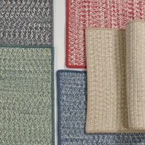 Colonial Mills Hayley Tweed Wood Blend Indoor Braided Rug