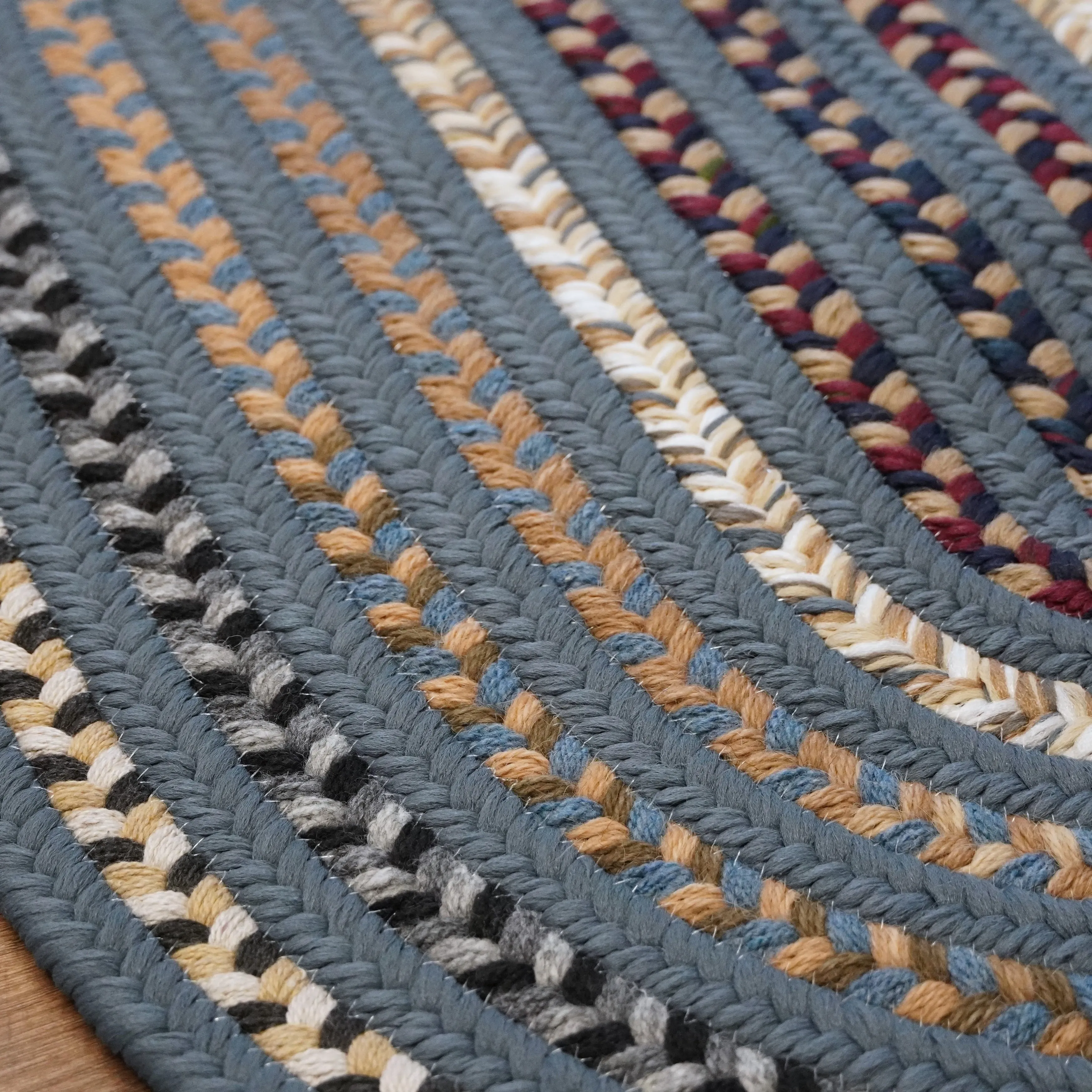 Colonial Mills Rhoddy Multicolor Oval Area Rug
