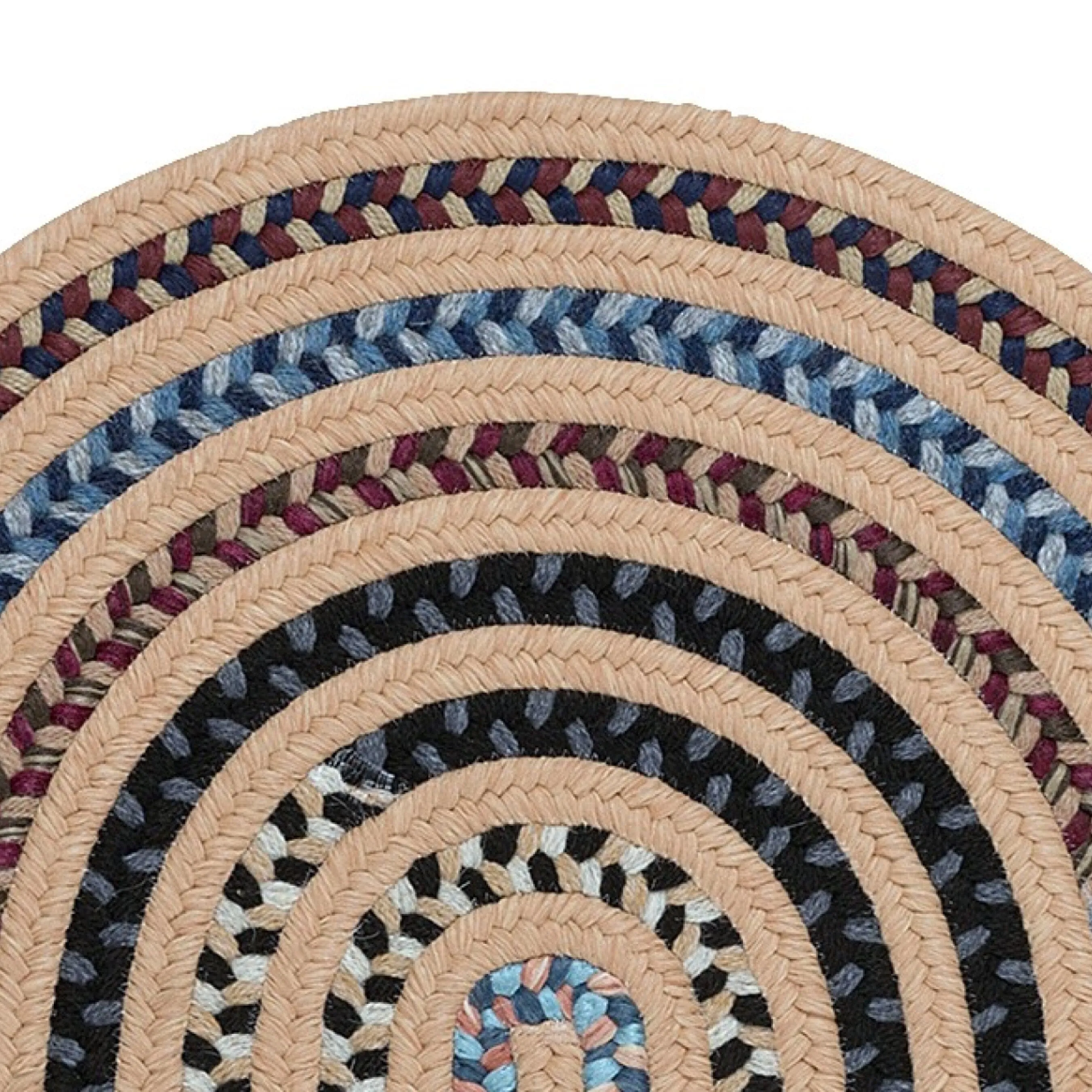 Colonial Mills Rhoddy Multicolor Oval Area Rug