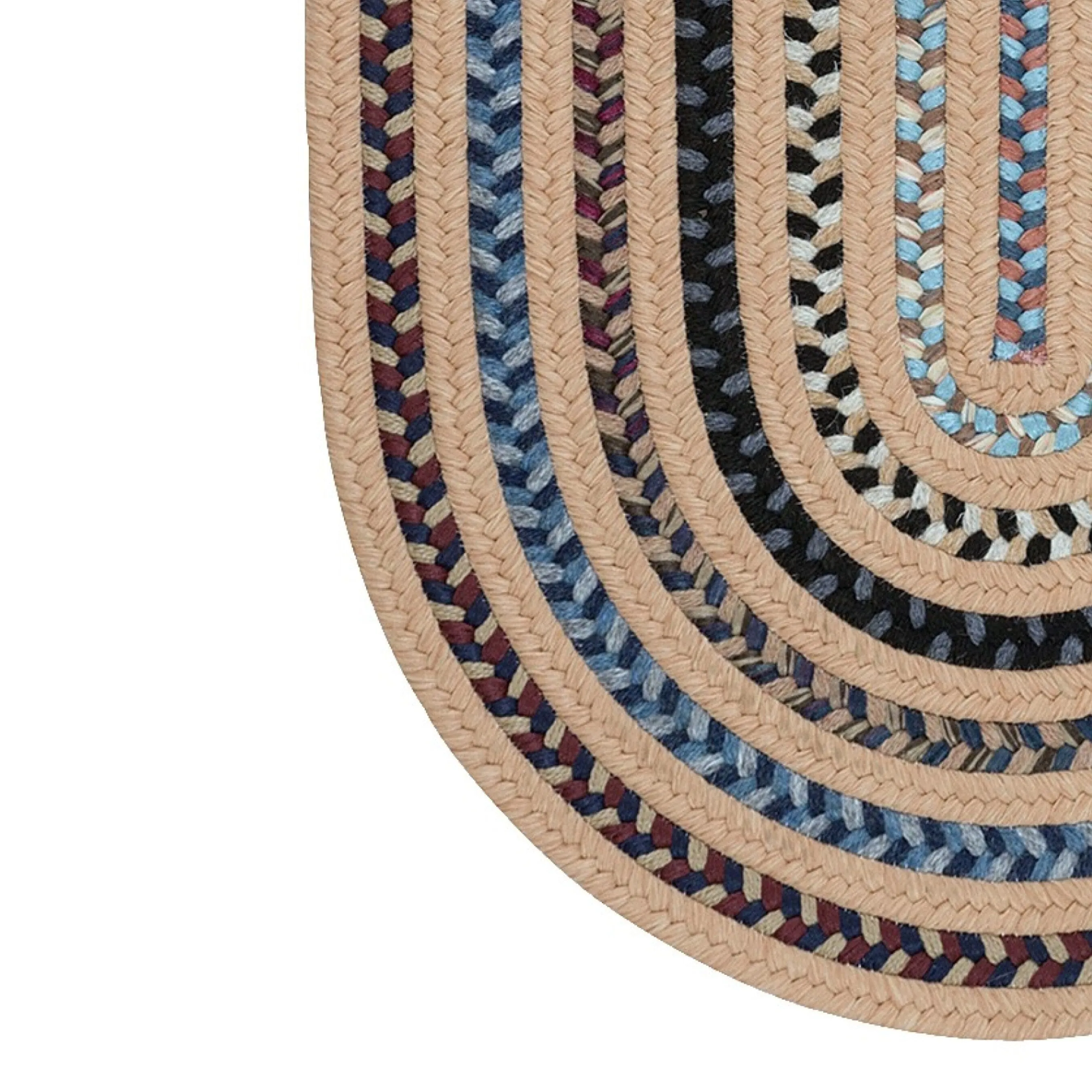 Colonial Mills Rhoddy Multicolor Oval Area Rug