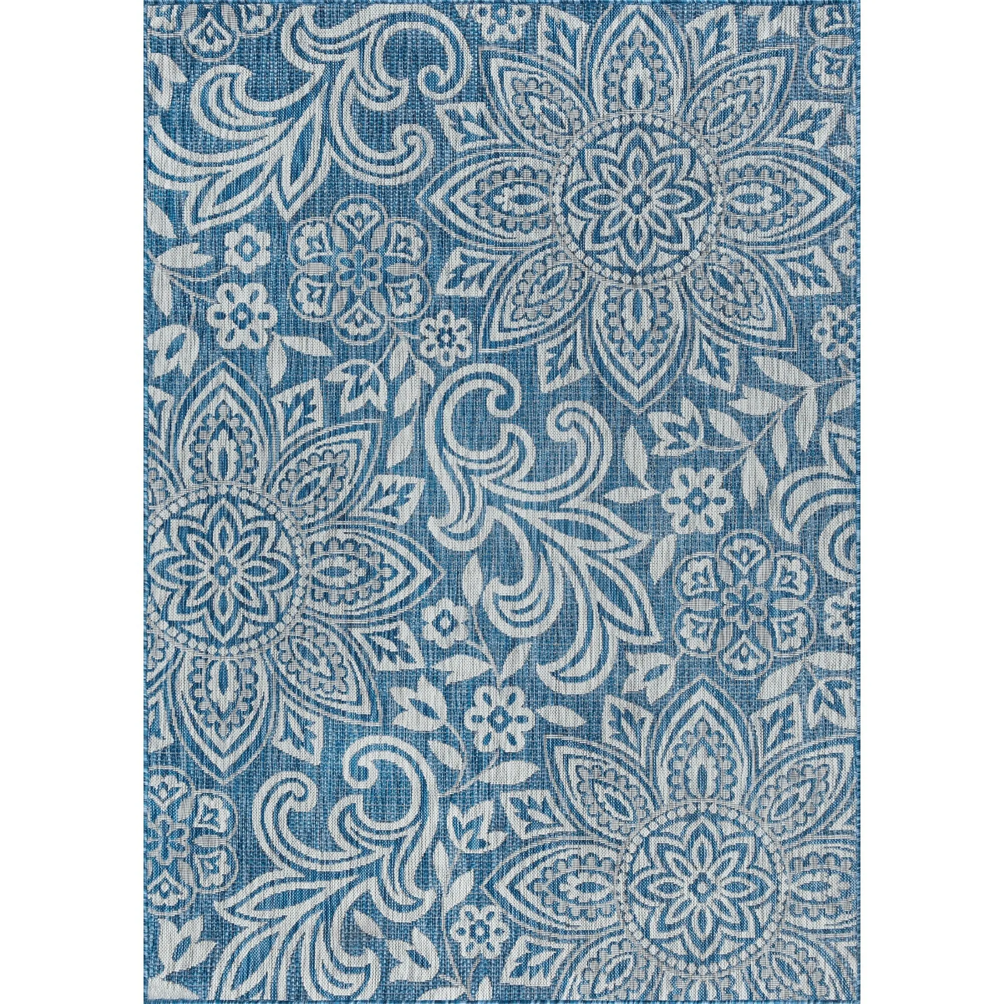 Colonnade Tropical Floral & Botanical Indoor/Outdoor Area Rug