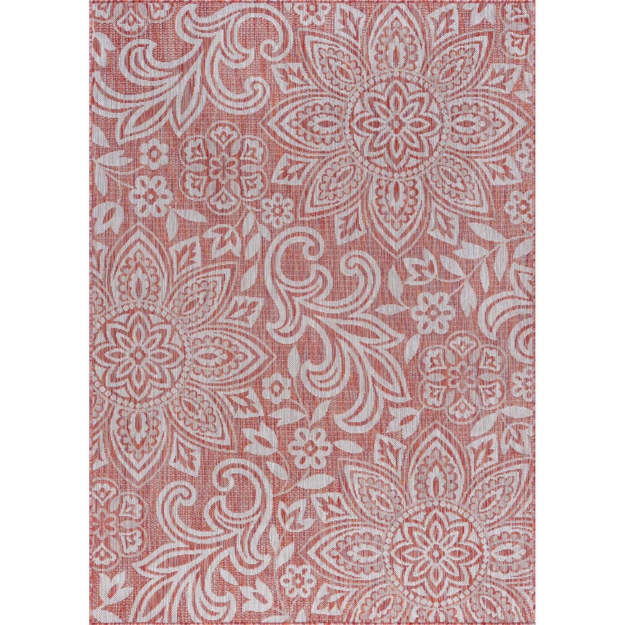 Colonnade Tropical Floral & Botanical Indoor/Outdoor Area Rug