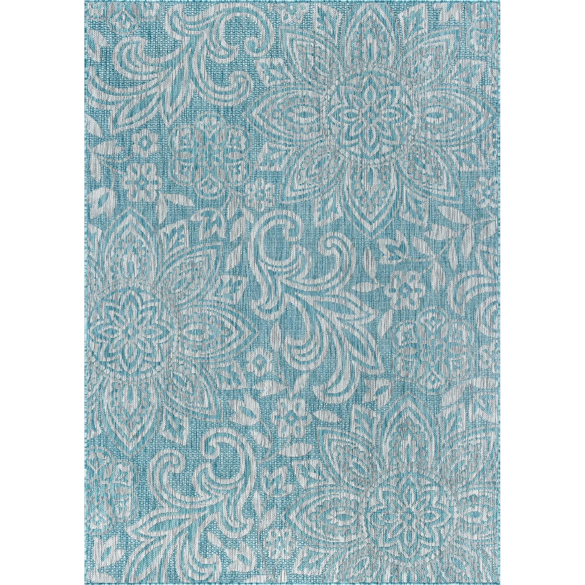 Colonnade Tropical Floral & Botanical Indoor/Outdoor Area Rug