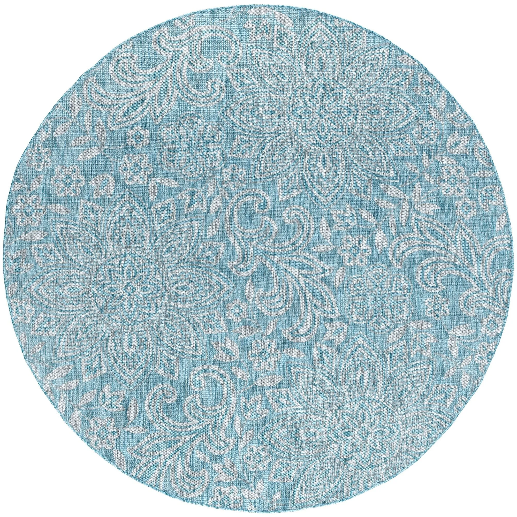 Colonnade Tropical Floral & Botanical Indoor/Outdoor Area Rug