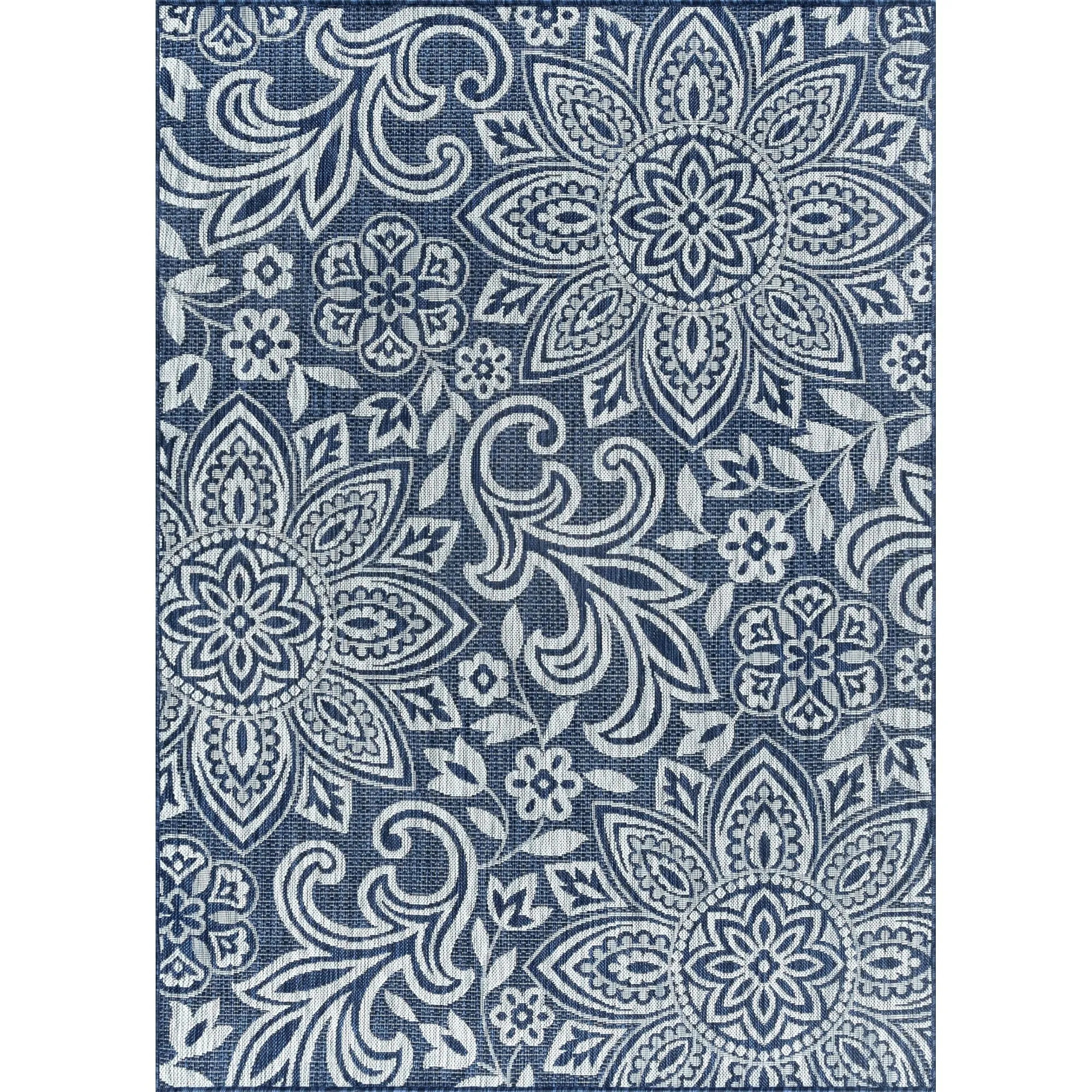 Colonnade Tropical Floral & Botanical Indoor/Outdoor Area Rug