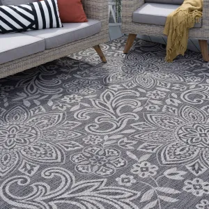 Colonnade Tropical Floral & Botanical Indoor/Outdoor Area Rug