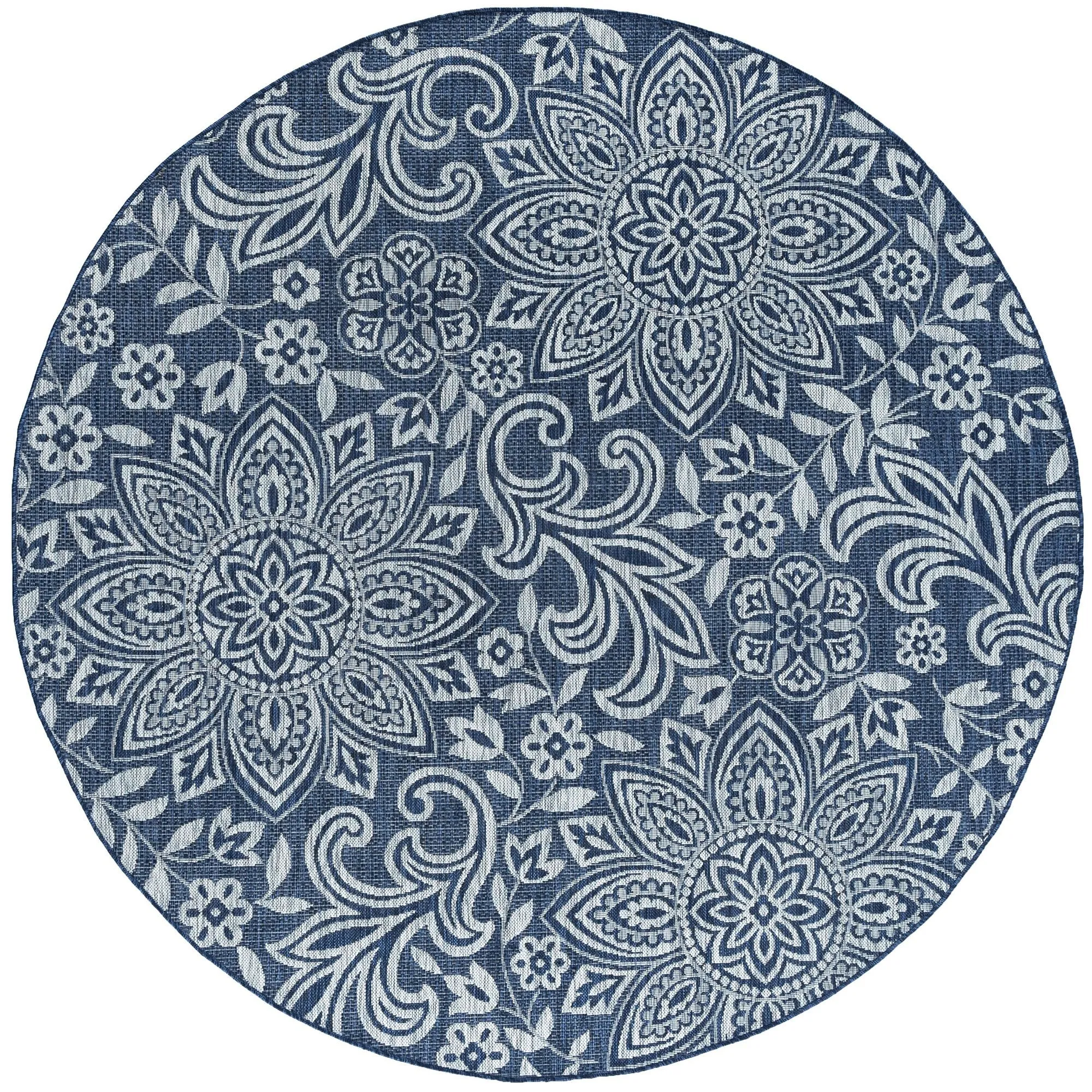 Colonnade Tropical Floral & Botanical Indoor/Outdoor Area Rug