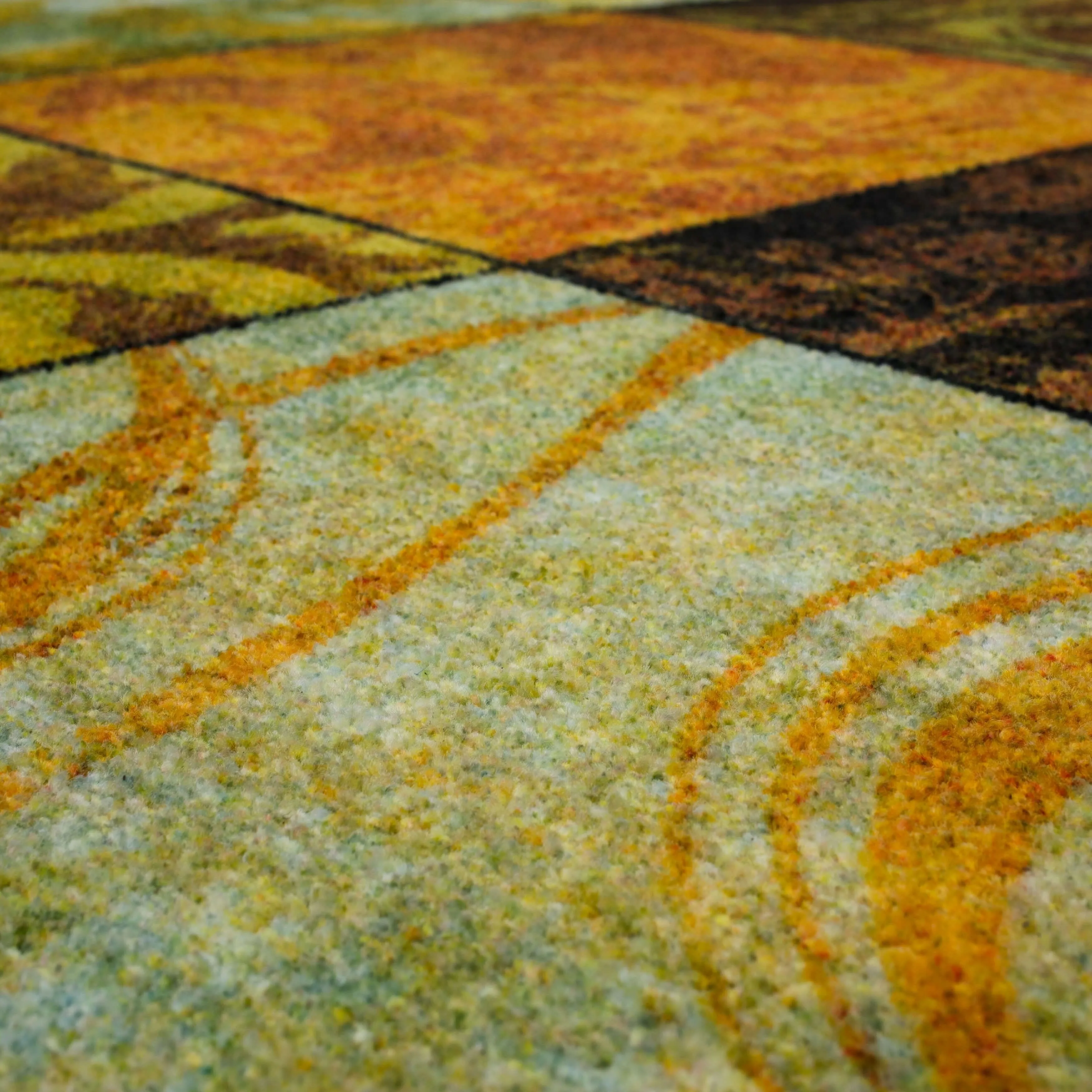 Copper Grove Bienville Rustic Floral Patchwork Tile Area Rug