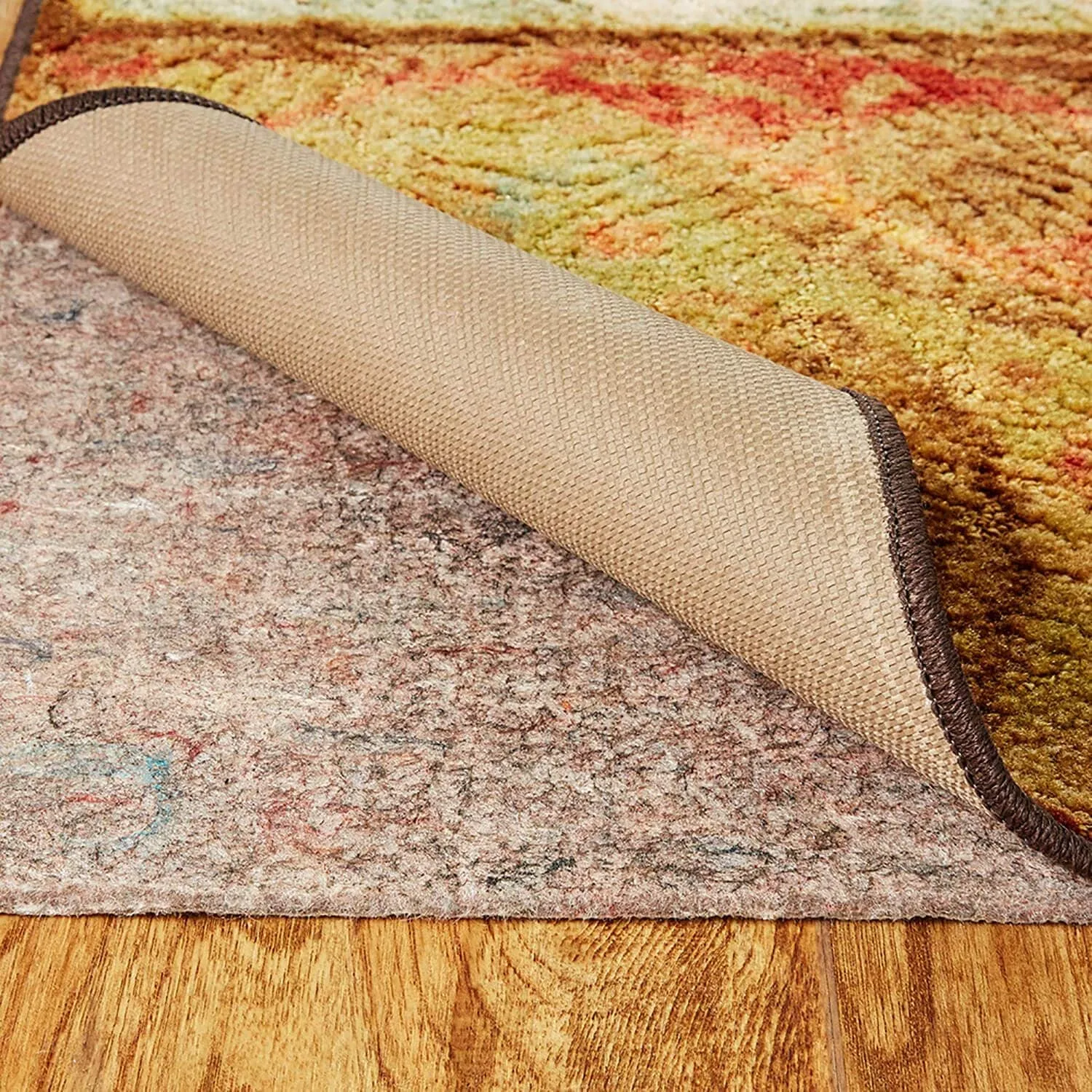 Copper Grove Bienville Rustic Floral Patchwork Tile Area Rug