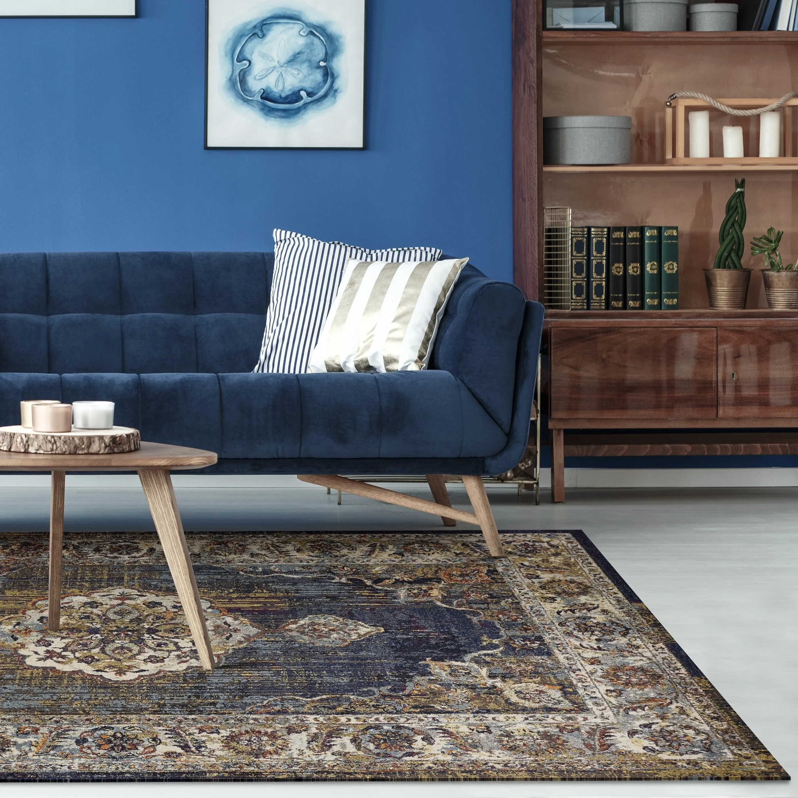 Copper Grove Capri Persian Boho Nights Area Rug