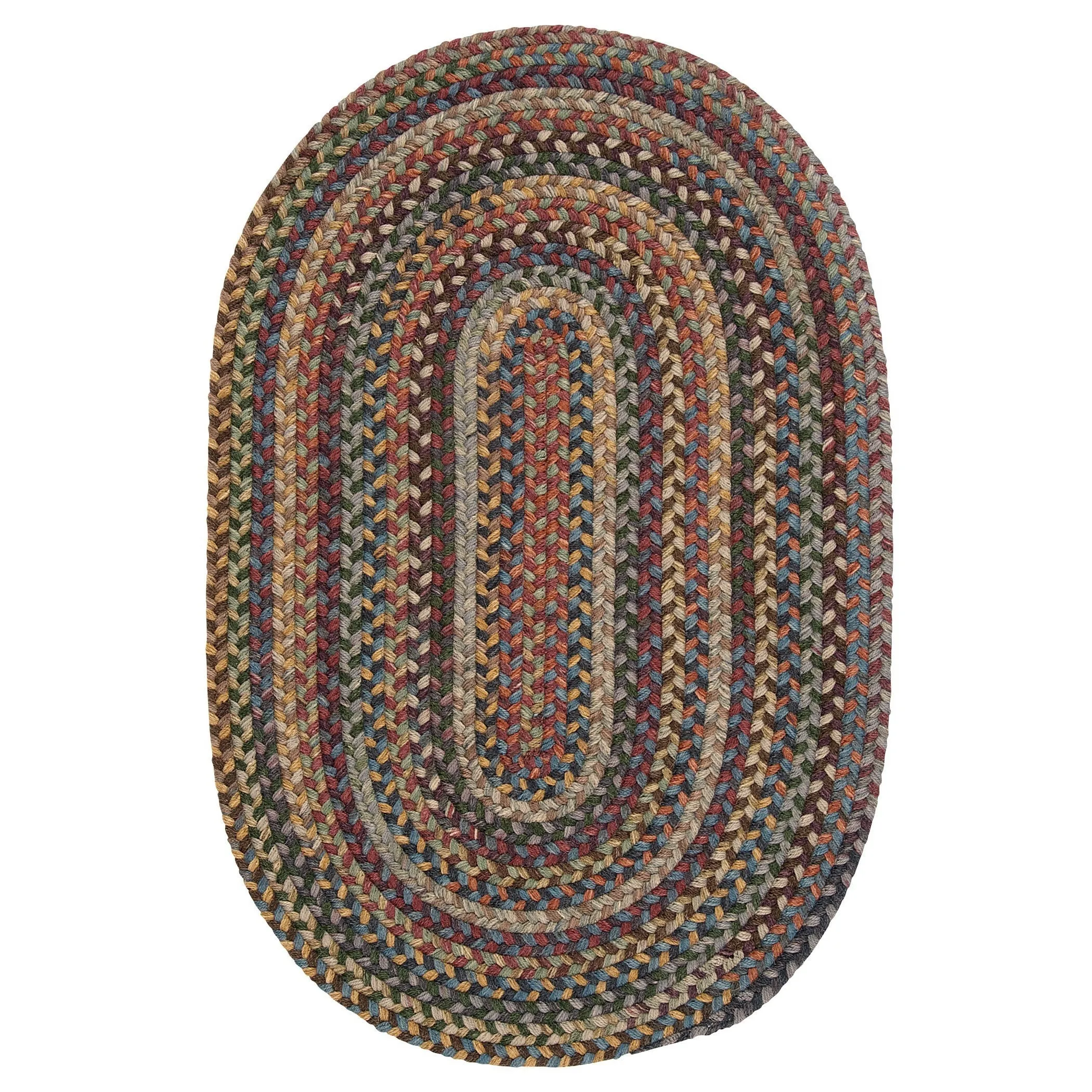 Copper Grove Tonto Multicolor Reversible 100% Wool Indoor Area Rug