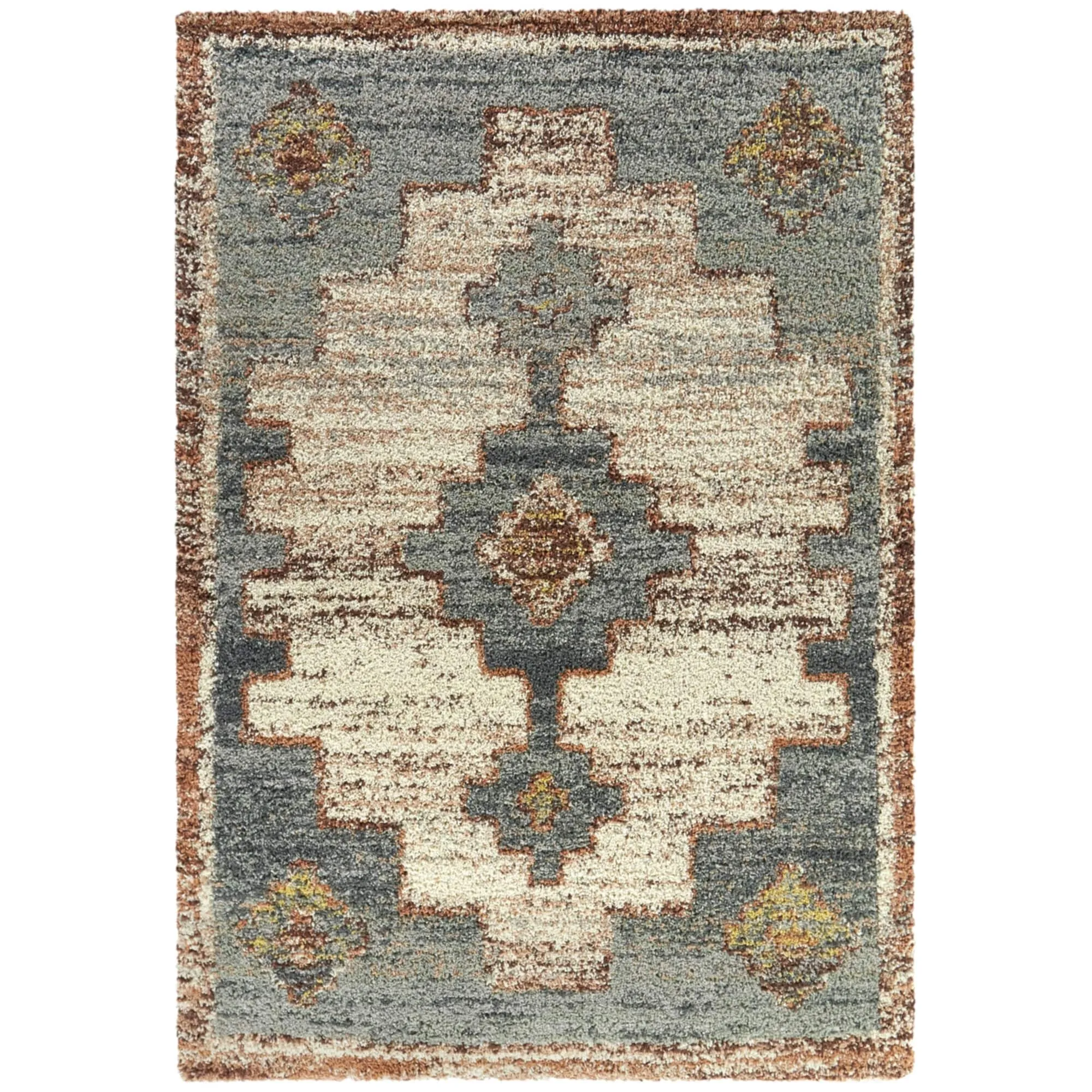 Corrado Southwestern Shag Area Rug
