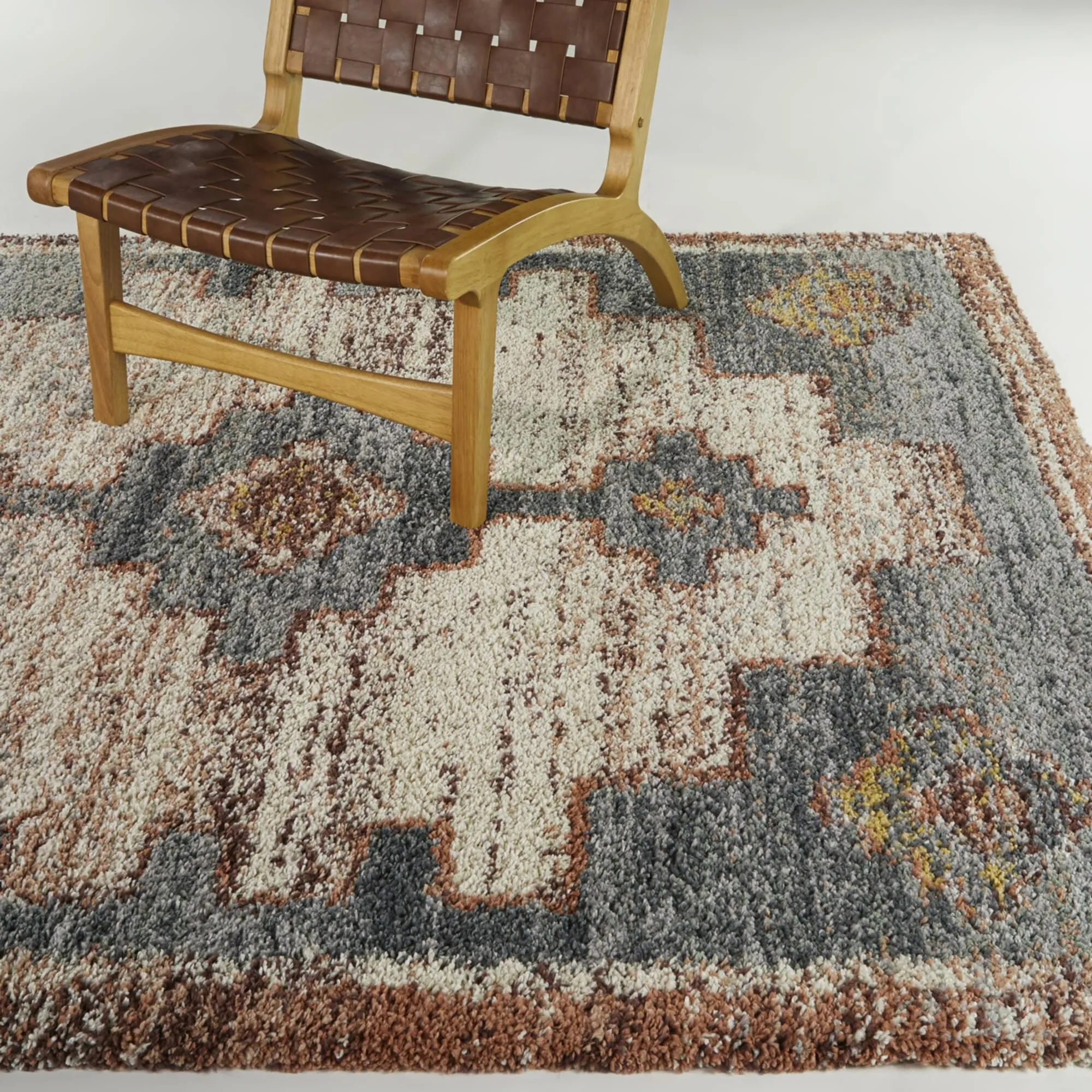 Corrado Southwestern Shag Area Rug