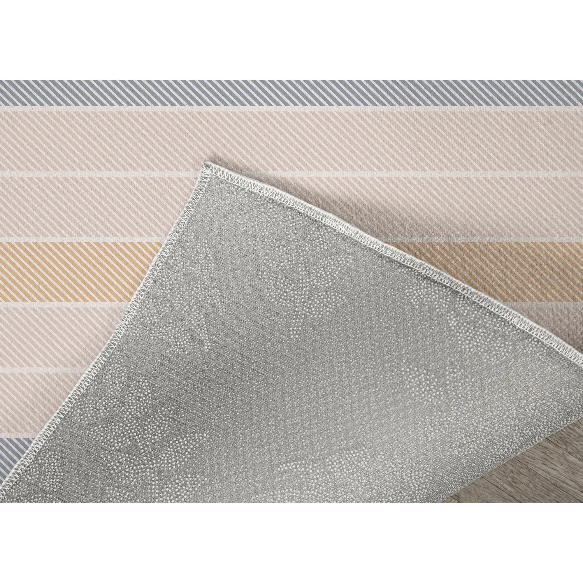COUNTRY CLUB PEACHY Outdoor Rug By Becky Bailey