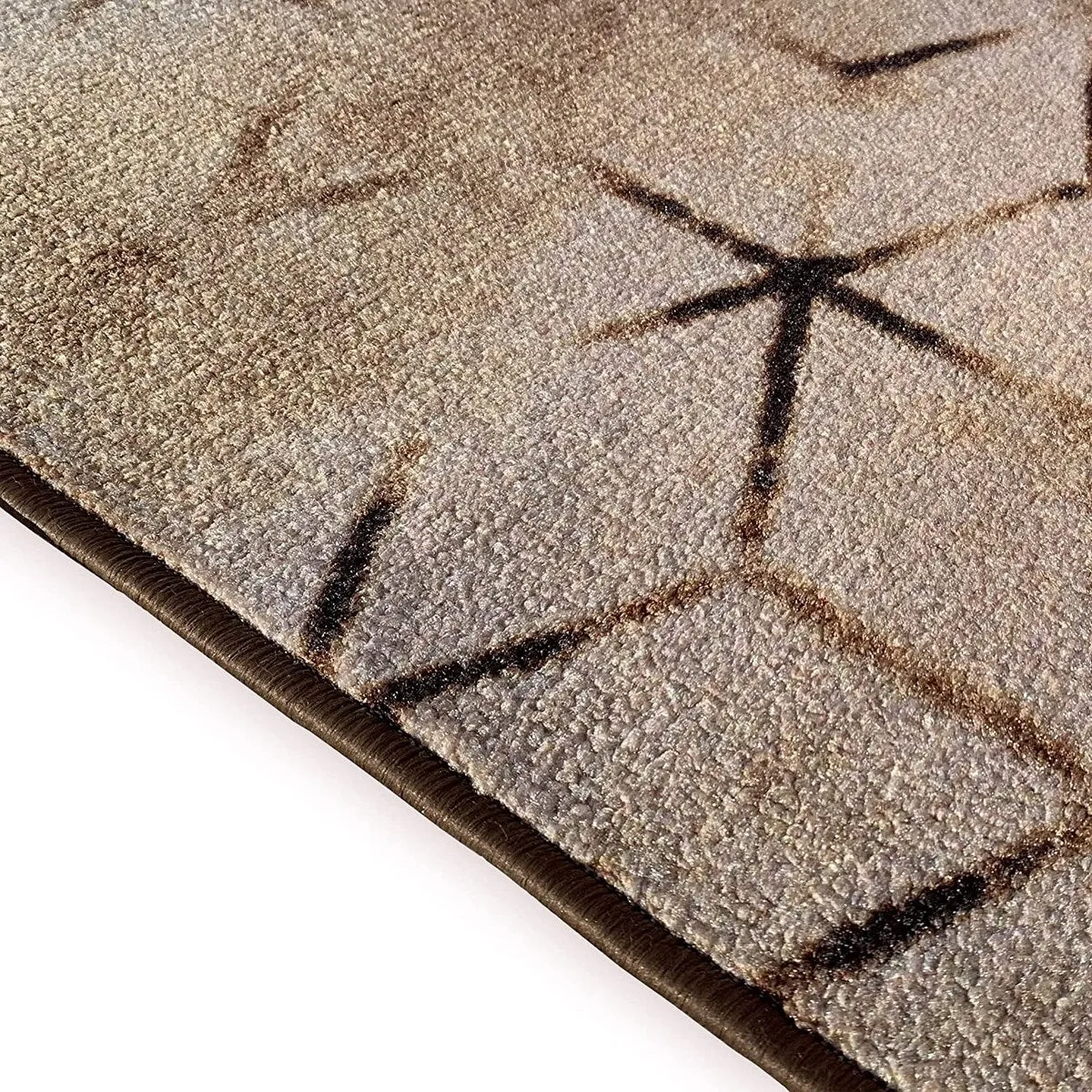 Custom Size Cubes Abstract 31 Inch Wide Non-Slip Stair Runner Rug