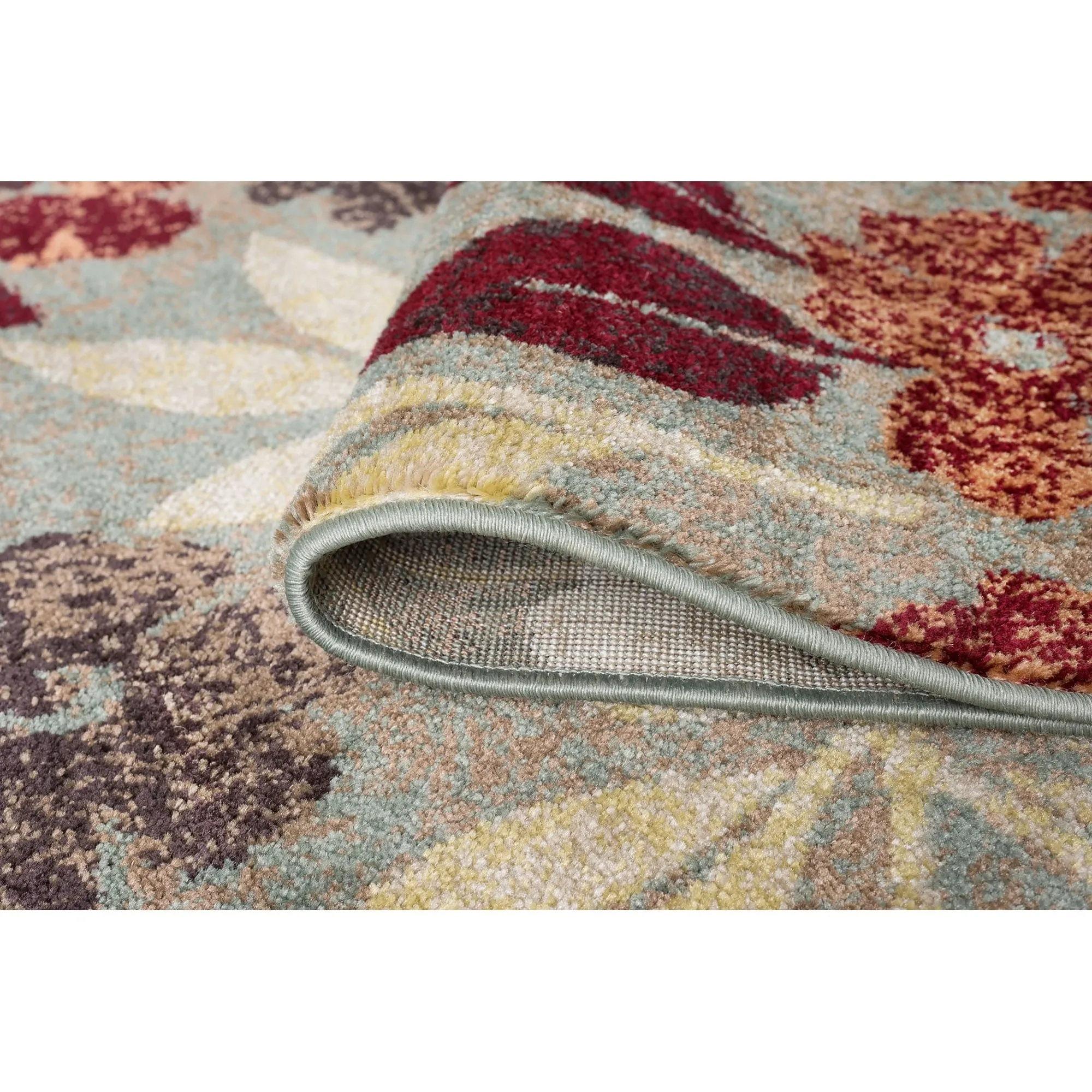 Decora Shabby Chic Floral Indoor Area Rug