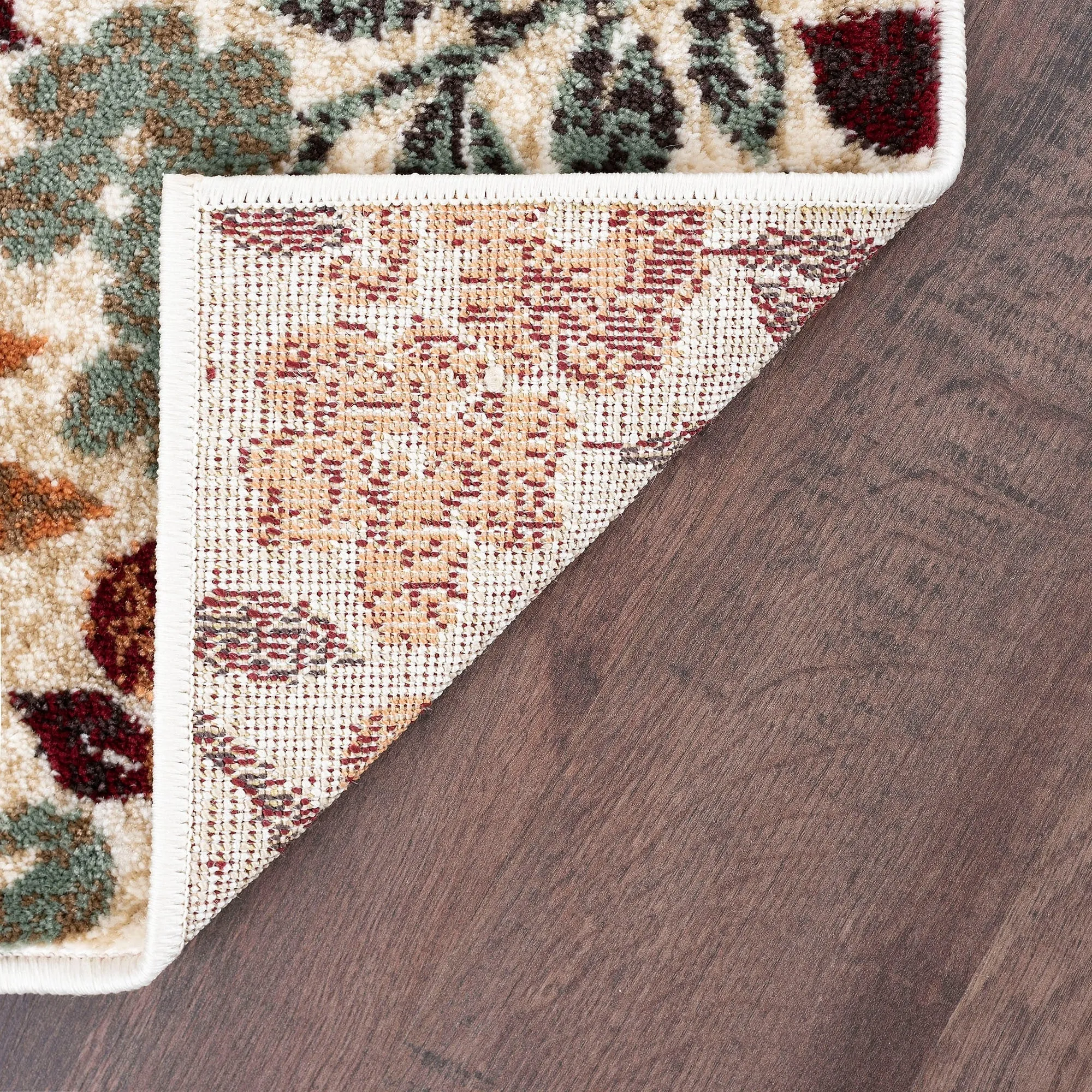 Decora Shabby Chic Floral Indoor Area Rug