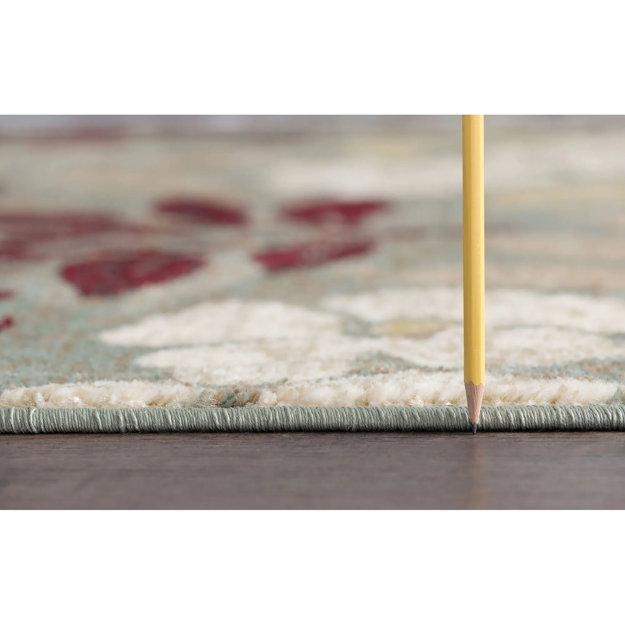 Decora Shabby Chic Floral Indoor Area Rug