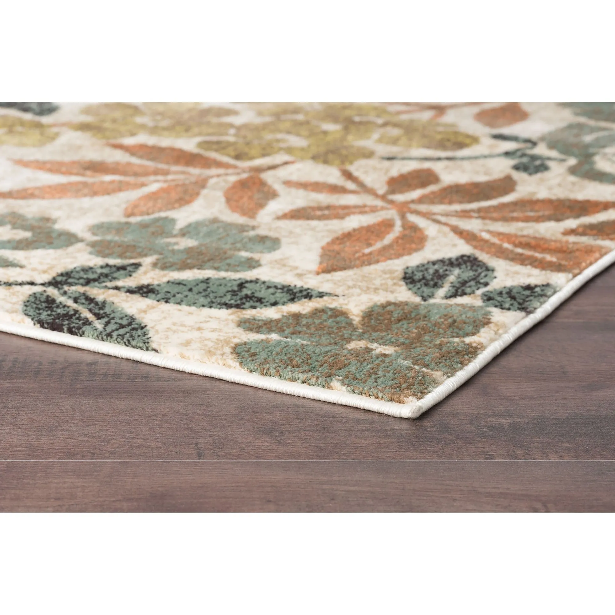 Decora Shabby Chic Floral Indoor Area Rug