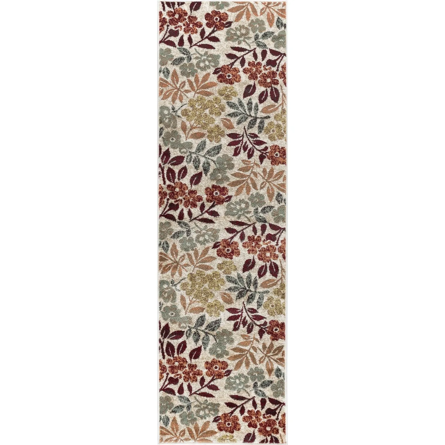 Decora Shabby Chic Floral Indoor Area Rug