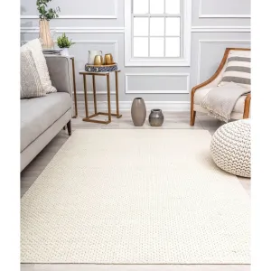 Delfin Farmhouse Houndstooth Pale Ona Area Rug BY Rugs America