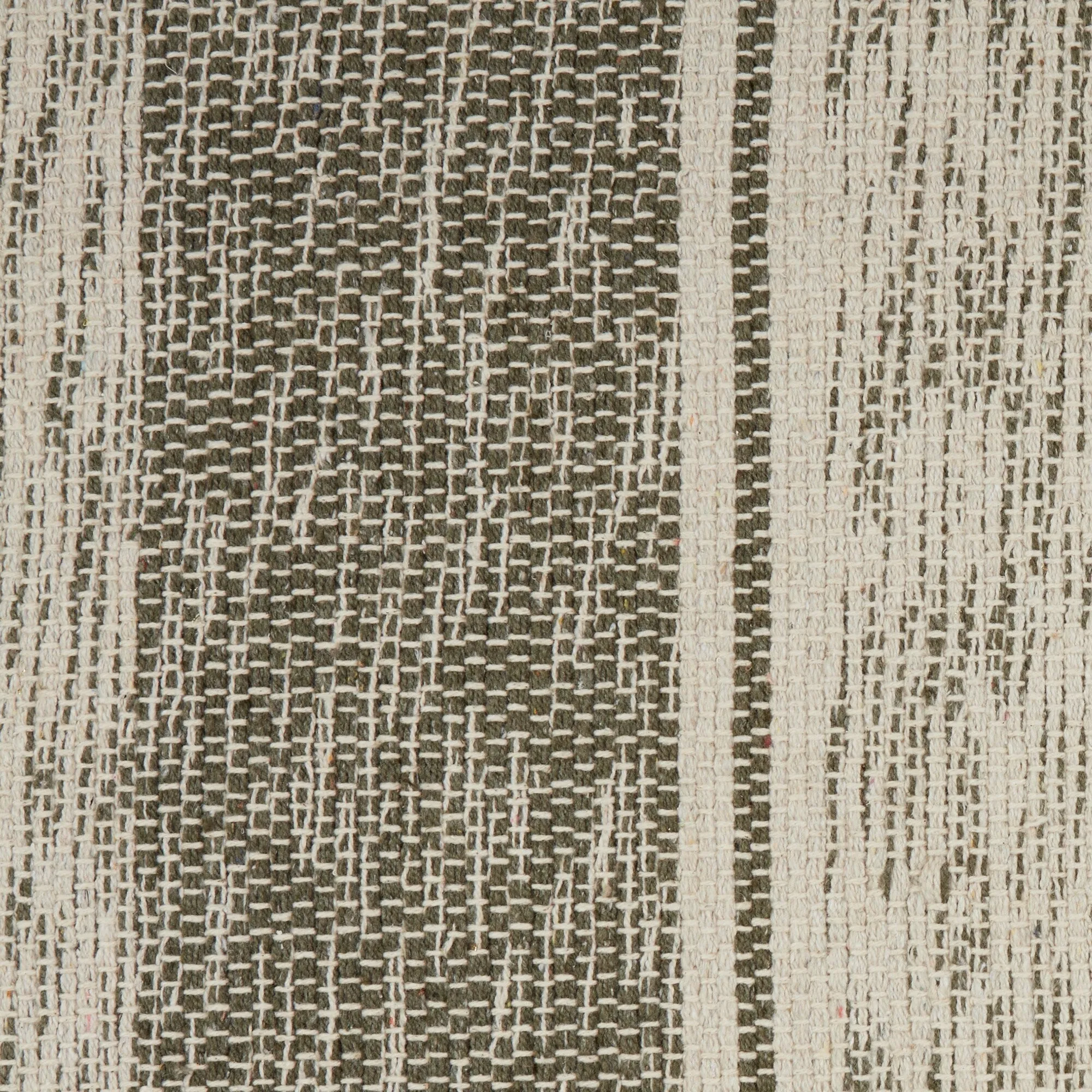 DII French Blue Variegated Plaid Recycled Yarn Rug (Set of 2) - Big