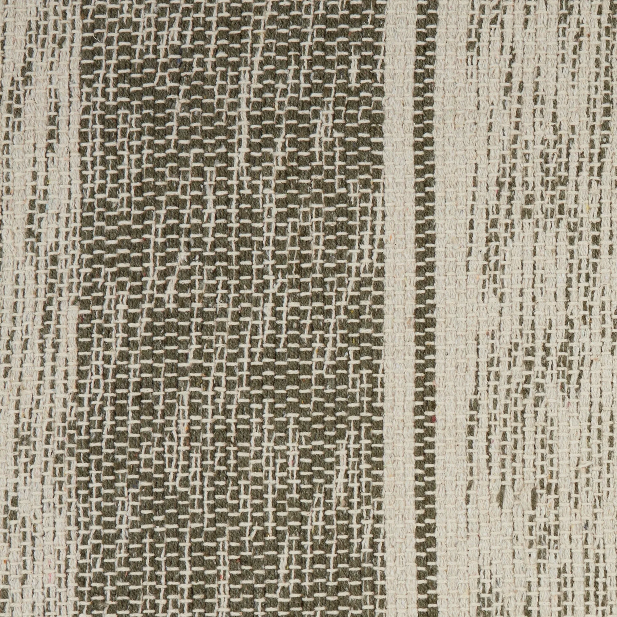 DII French Blue Variegated Plaid Recycled Yarn Rug (Set of 2) - Big
