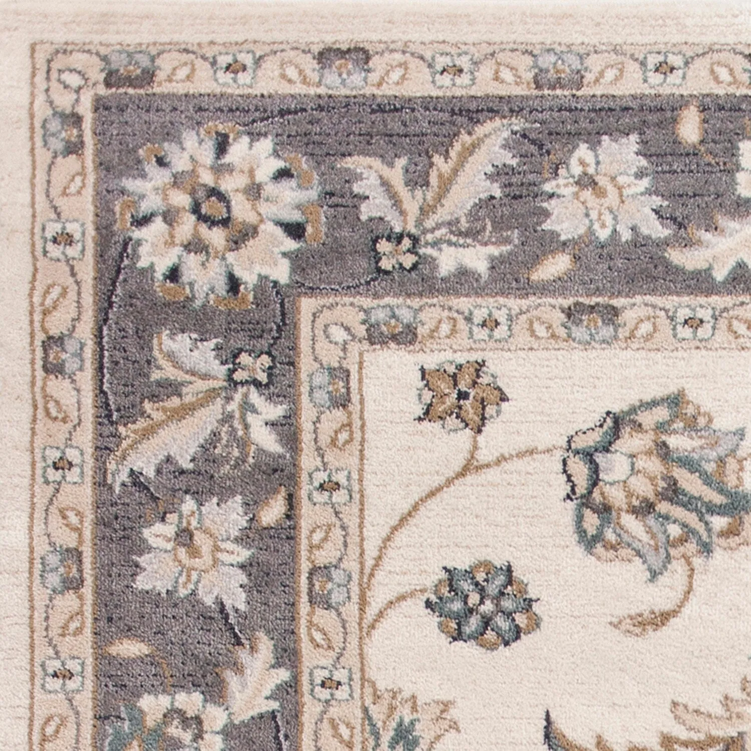 Domani Avon Elegant Traditional Scroll Rug