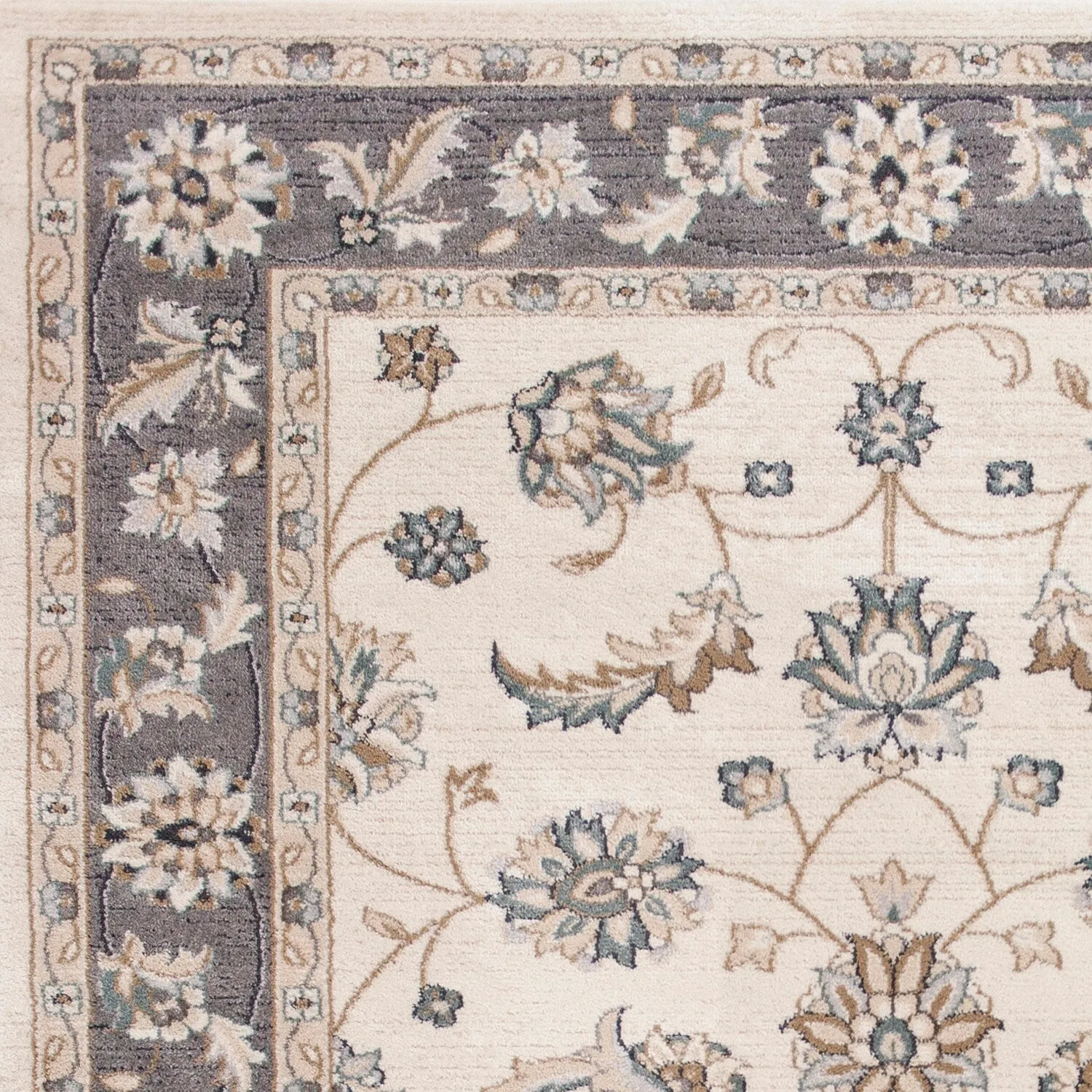Domani Avon Elegant Traditional Scroll Rug