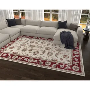 Domani Avon Elegant Traditional Scroll Rug