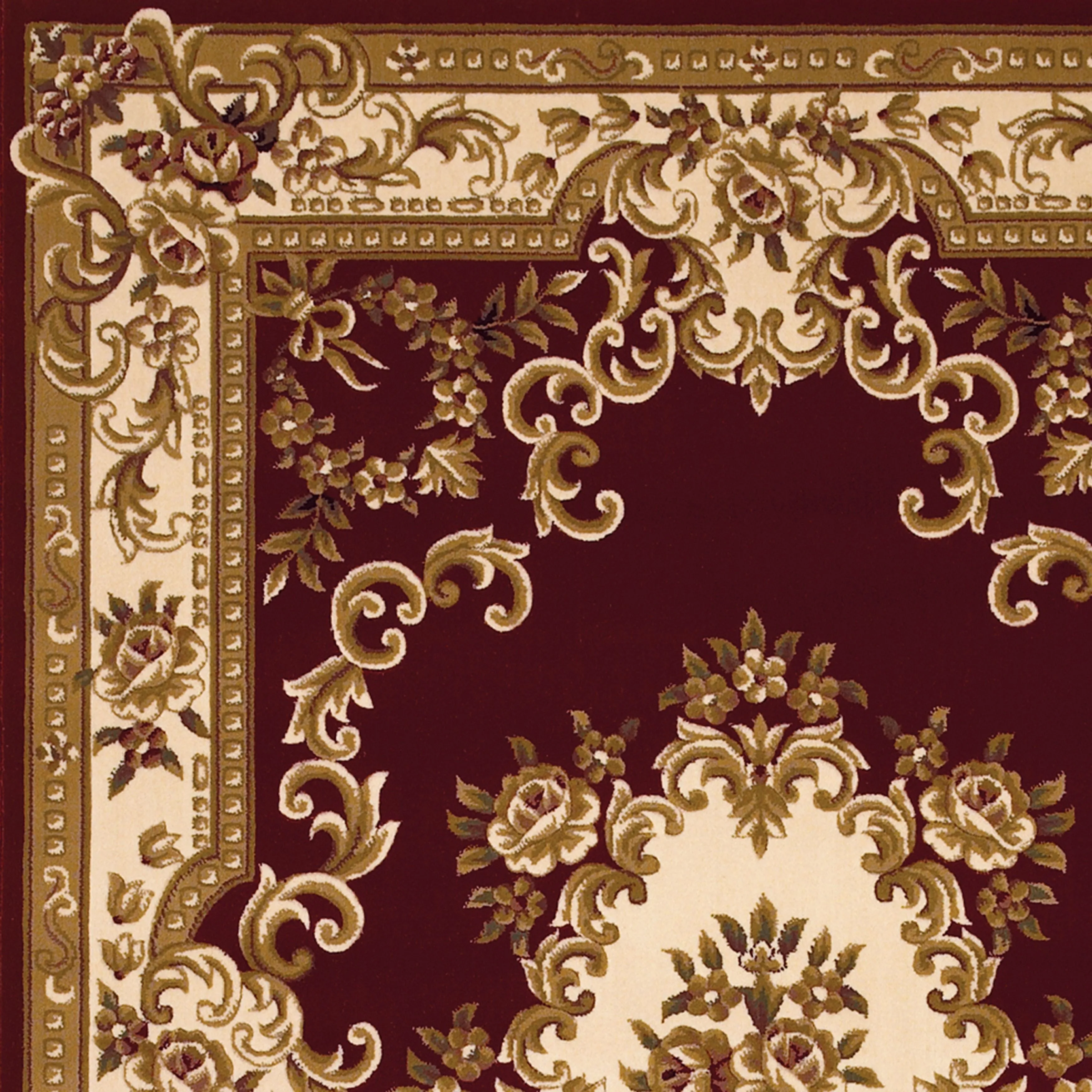 Domani Classics Traditional & Elegant Bordered Area Rug