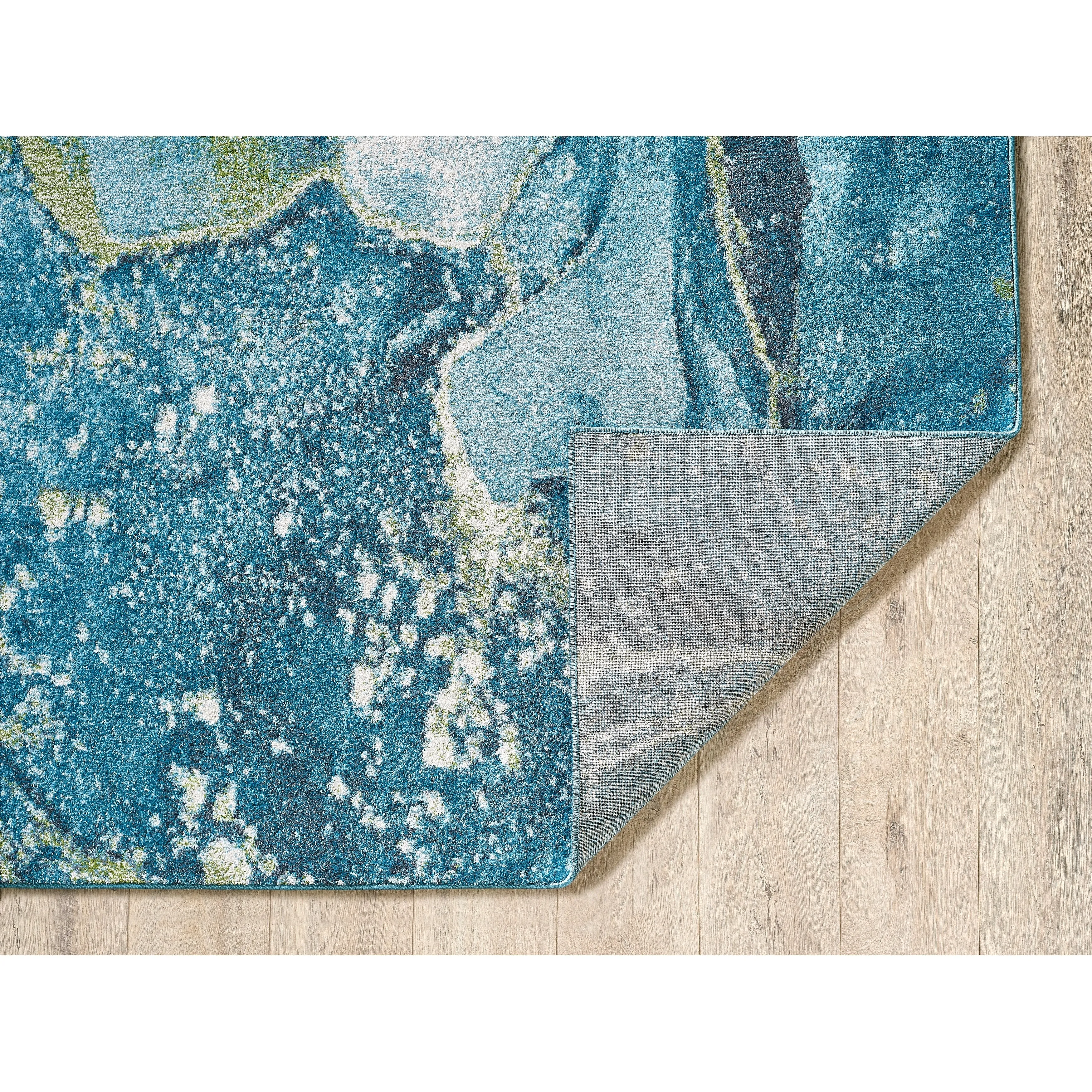 Domani Globe Modern Marble Area Rug