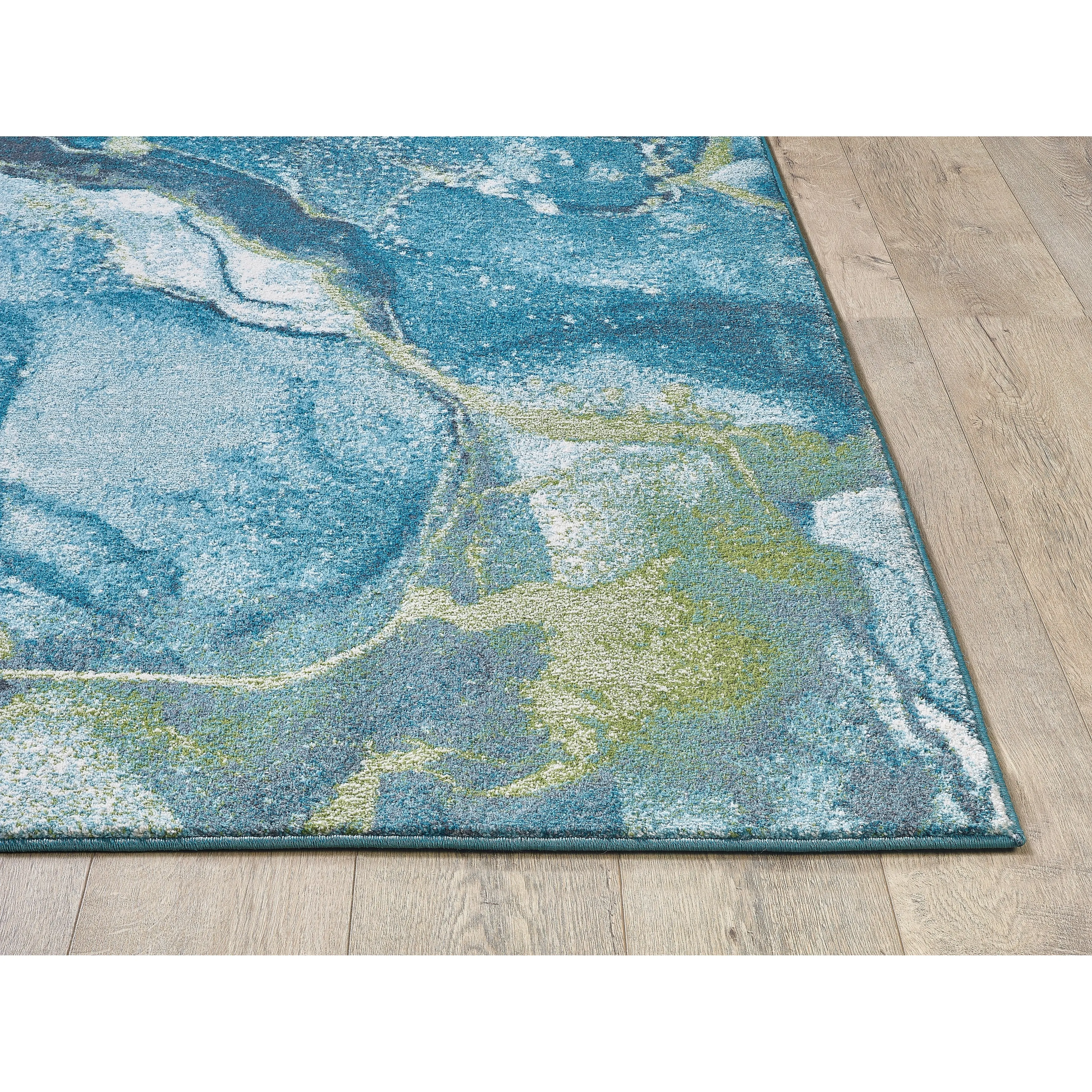 Domani Globe Modern Marble Area Rug