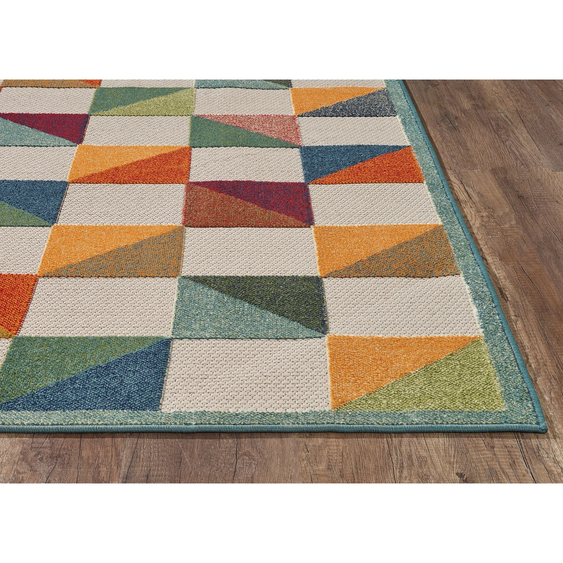 Domani Napa Geometric Ombre Indoor/ Outdoor Rug