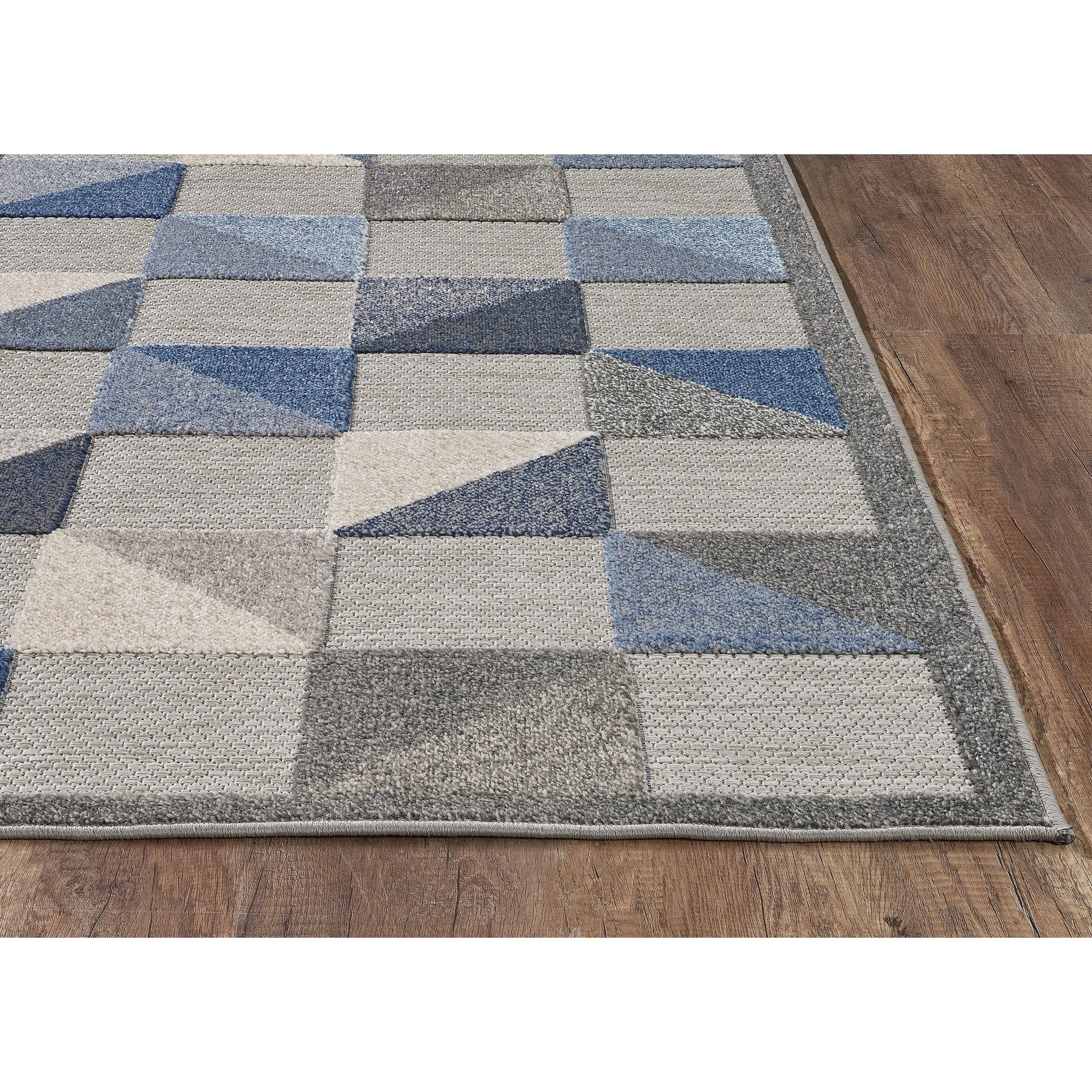 Domani Napa Geometric Ombre Indoor/ Outdoor Rug