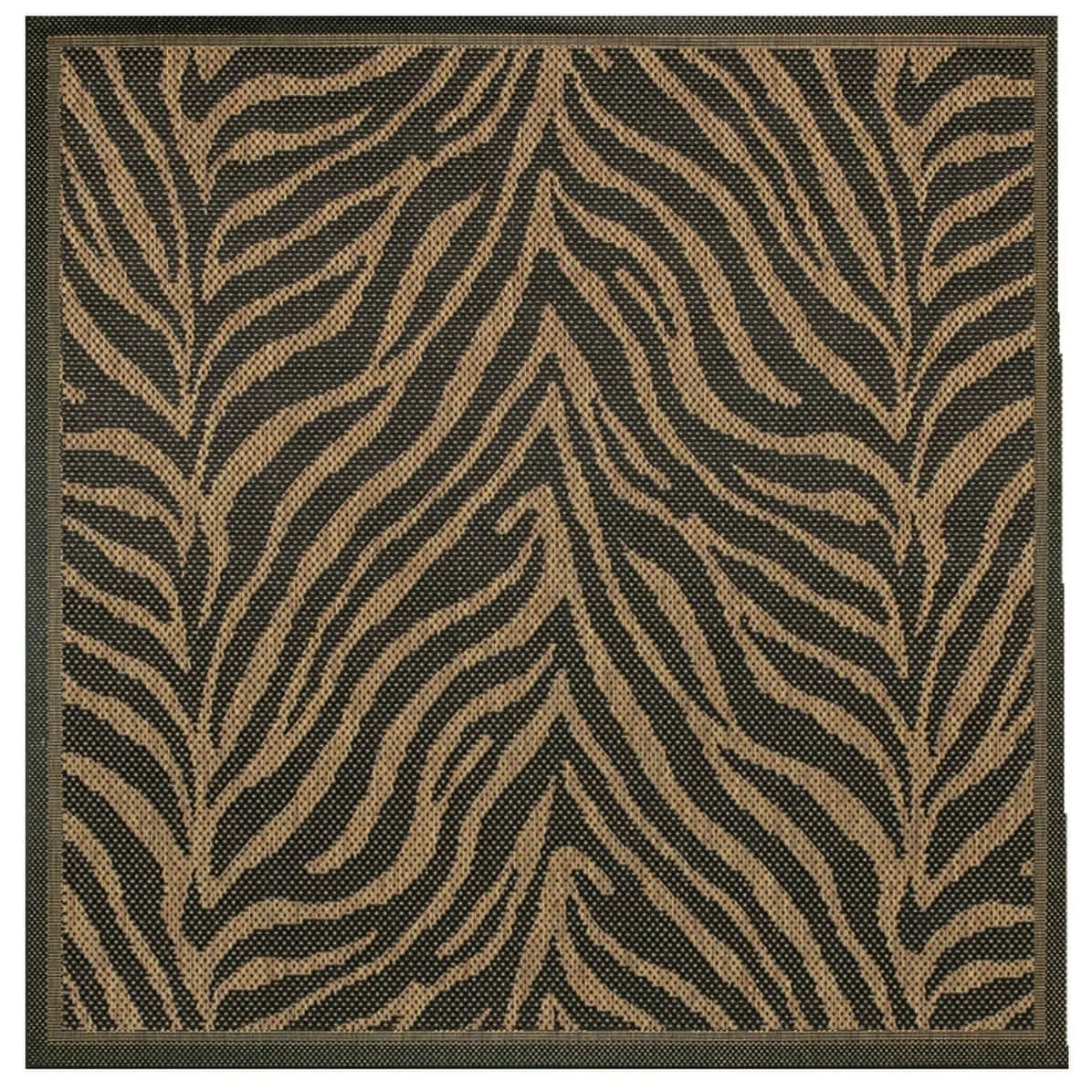 Dream Decor Rugs Pergola Cape Black Brown Indoor Outdoor Area Rug
